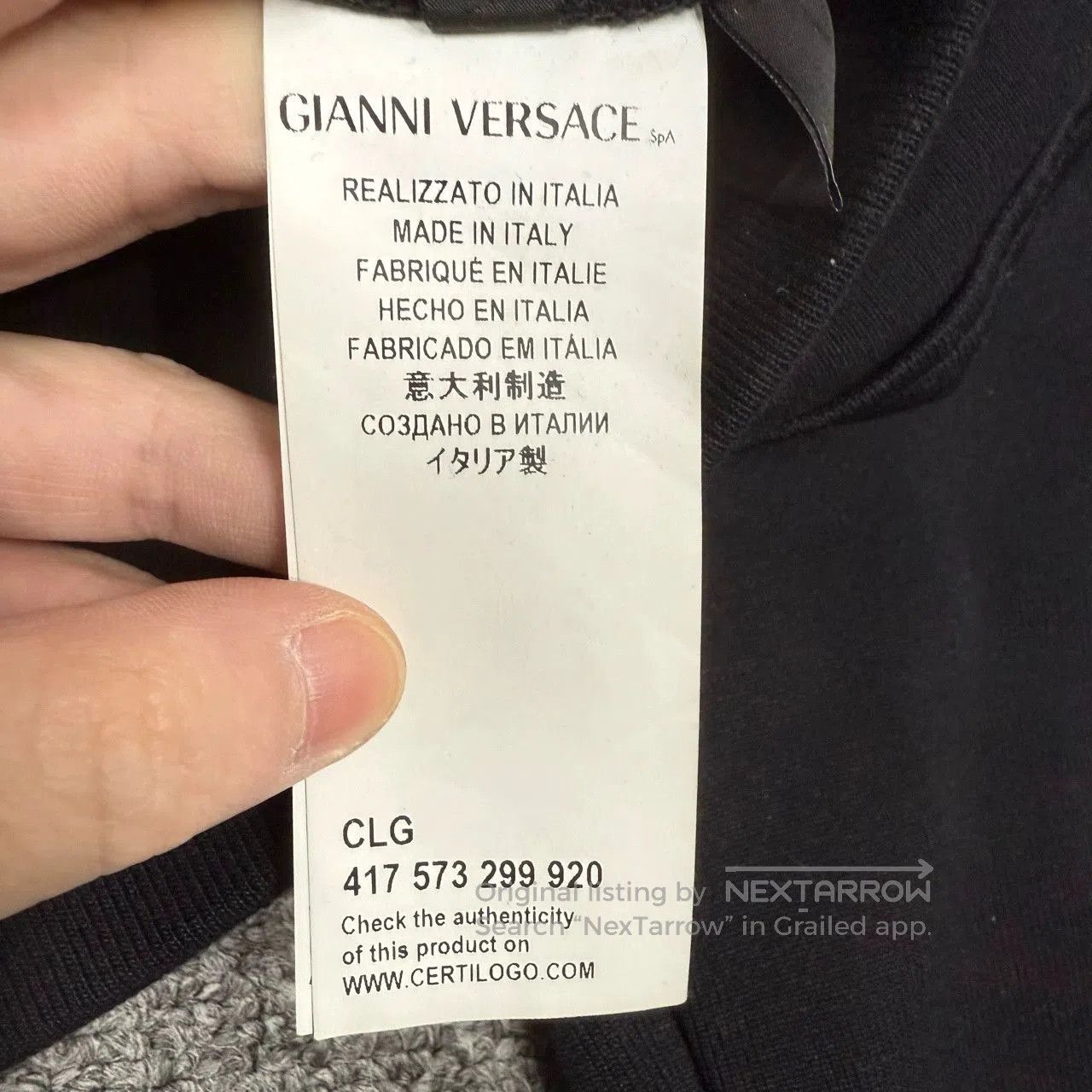 Versace Versace Medusa Monogram Zip Hoodie XS Size. Size US XS / EU 42 / 0 - 4 Thumbnail