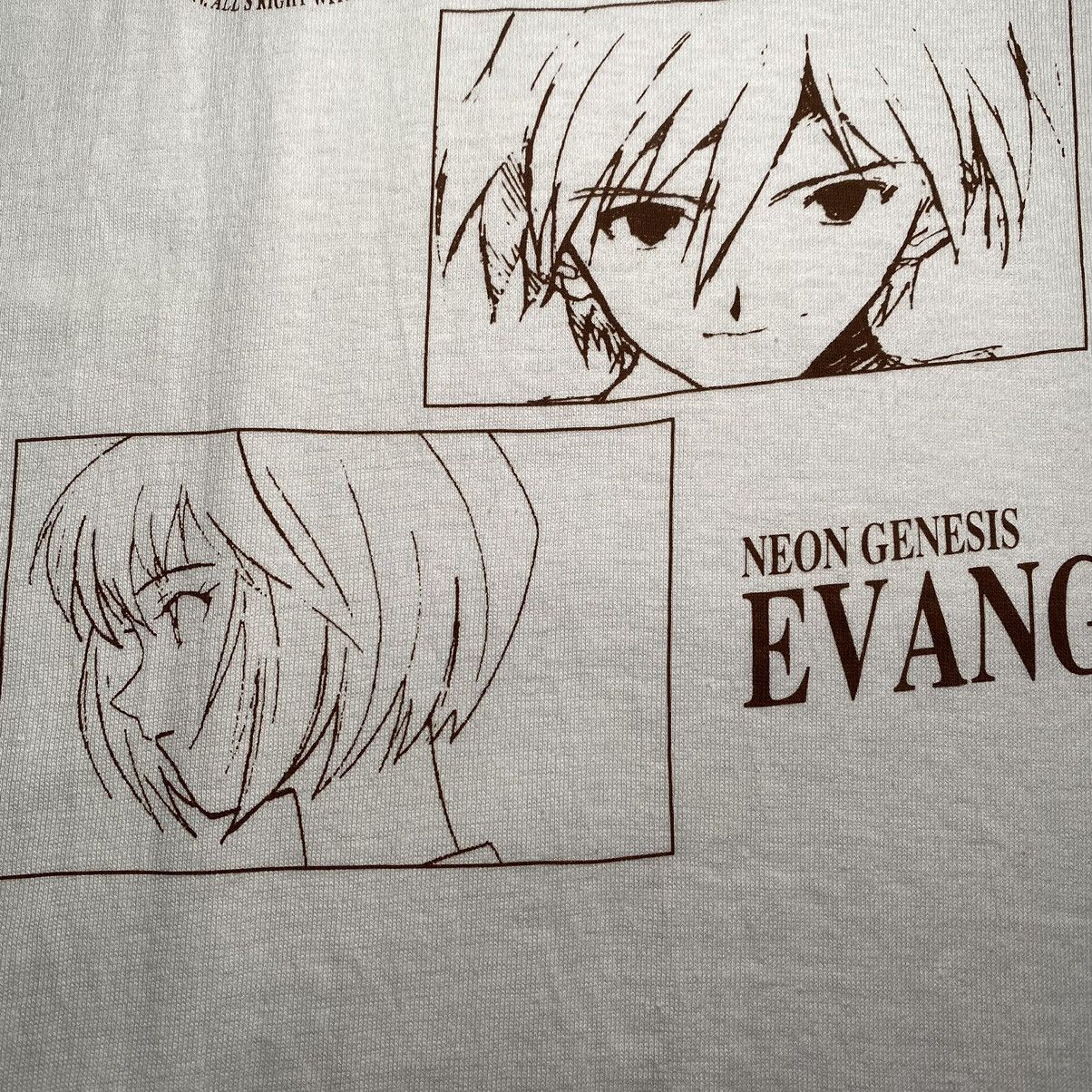 Anime VINTAGE 90’s NEON GENESIS EVANGELION ANIME T SHIRT RARE! Size US M / EU 48-50 / 2 - 8 Thumbnail
