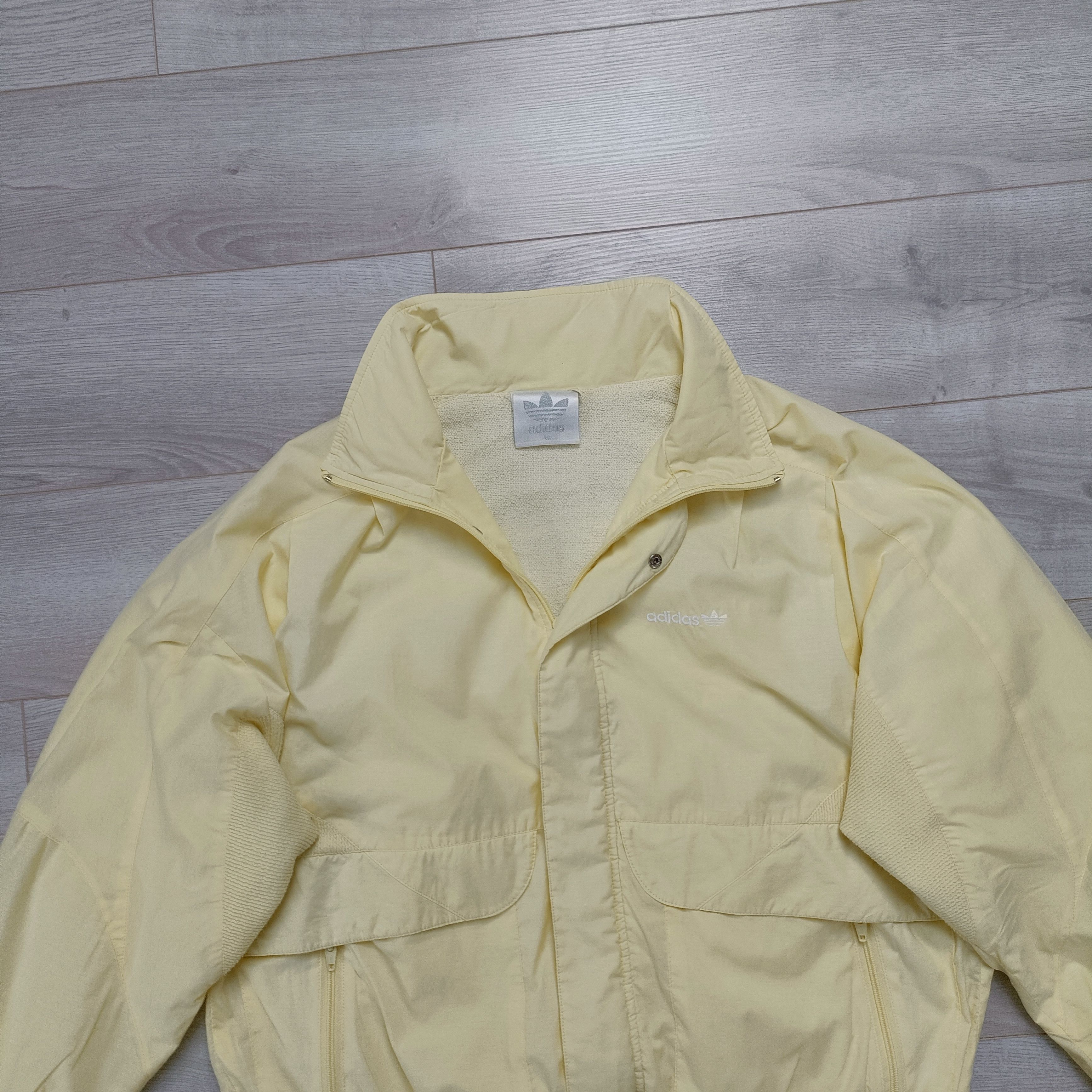 Adidas × Vintage Men's Yellow Full Zip Jacket Size US M / EU 48-50 / 2 - 4 Thumbnail