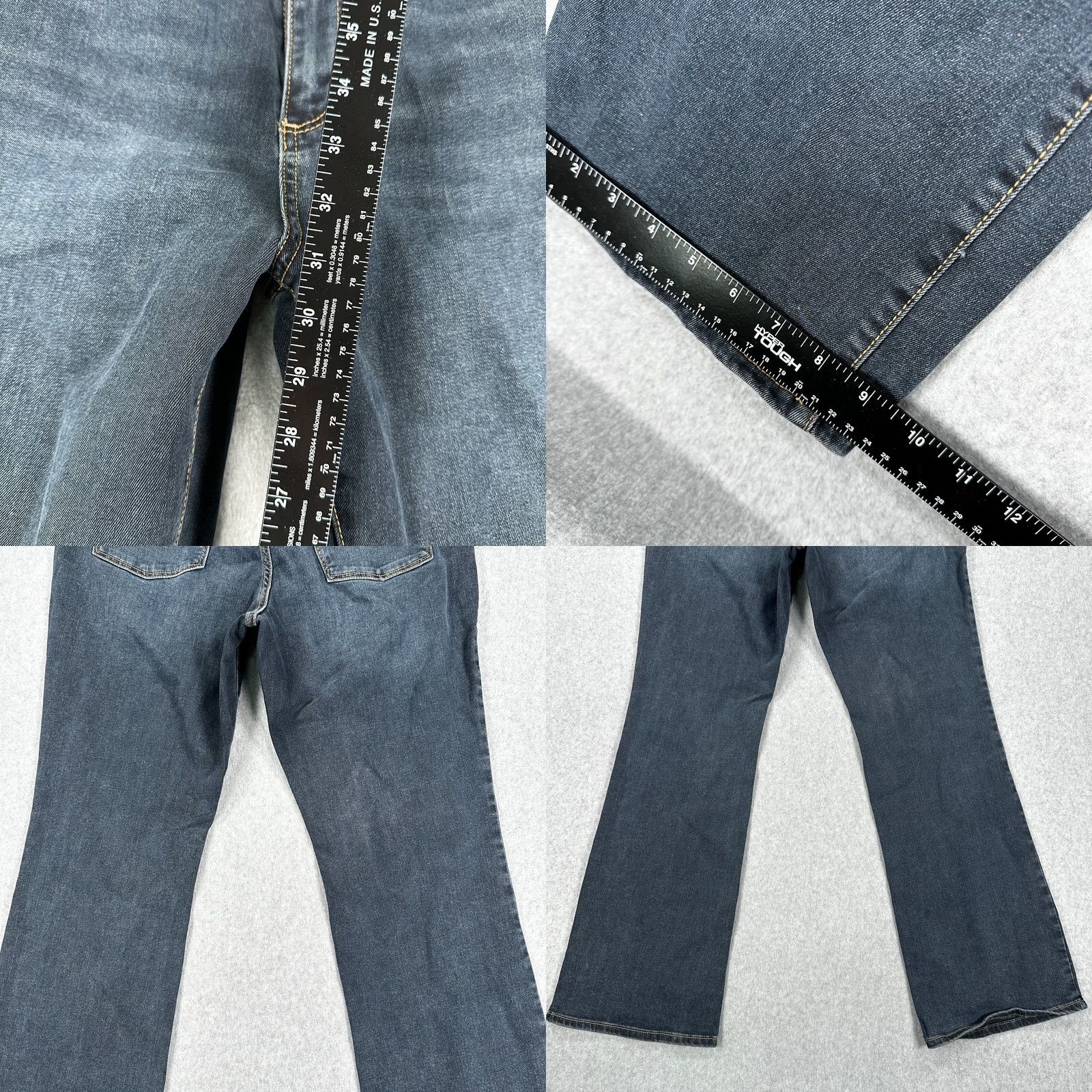 Vintage VINTAGE NOT Vintage? No. Universal Thread Bootcut Jeans Blue Women's 14/32R High Rise Medium Wash Pockets Size 36" / US 14 / IT 50 - 8 Thumbnail