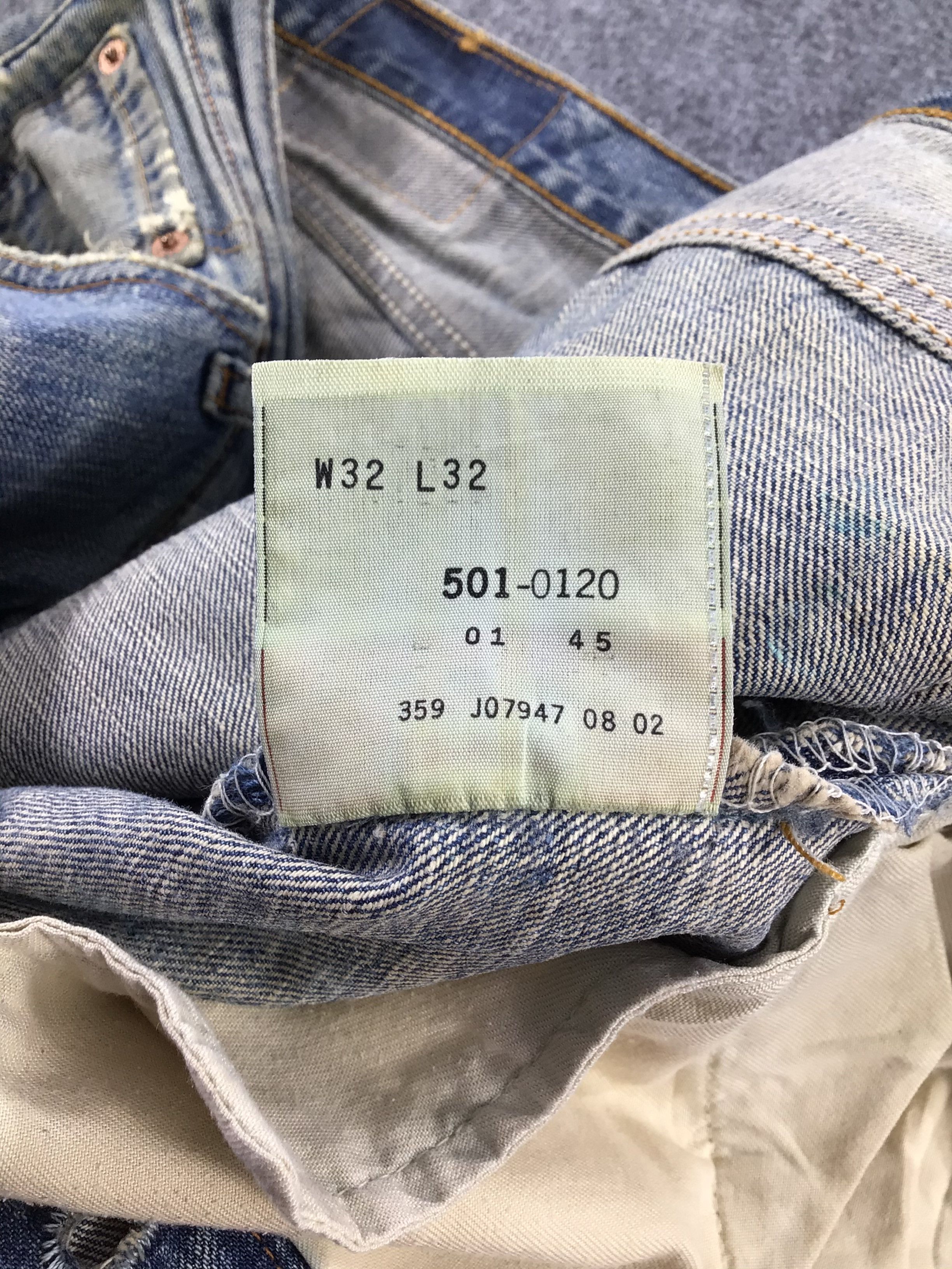 Levi's Vintage 90s Dirty Levis 501 Jeans-JM575 Size US 34 / EU 50 - 10 Thumbnail
