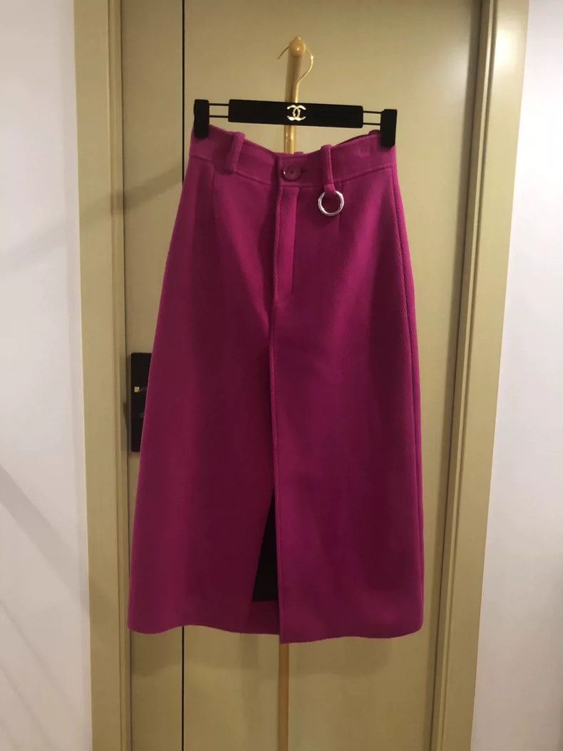 Balenciaga Balenciaga size S Wool Skirt Size 24" / US 00 / IT 34 - 1 Thumbnail