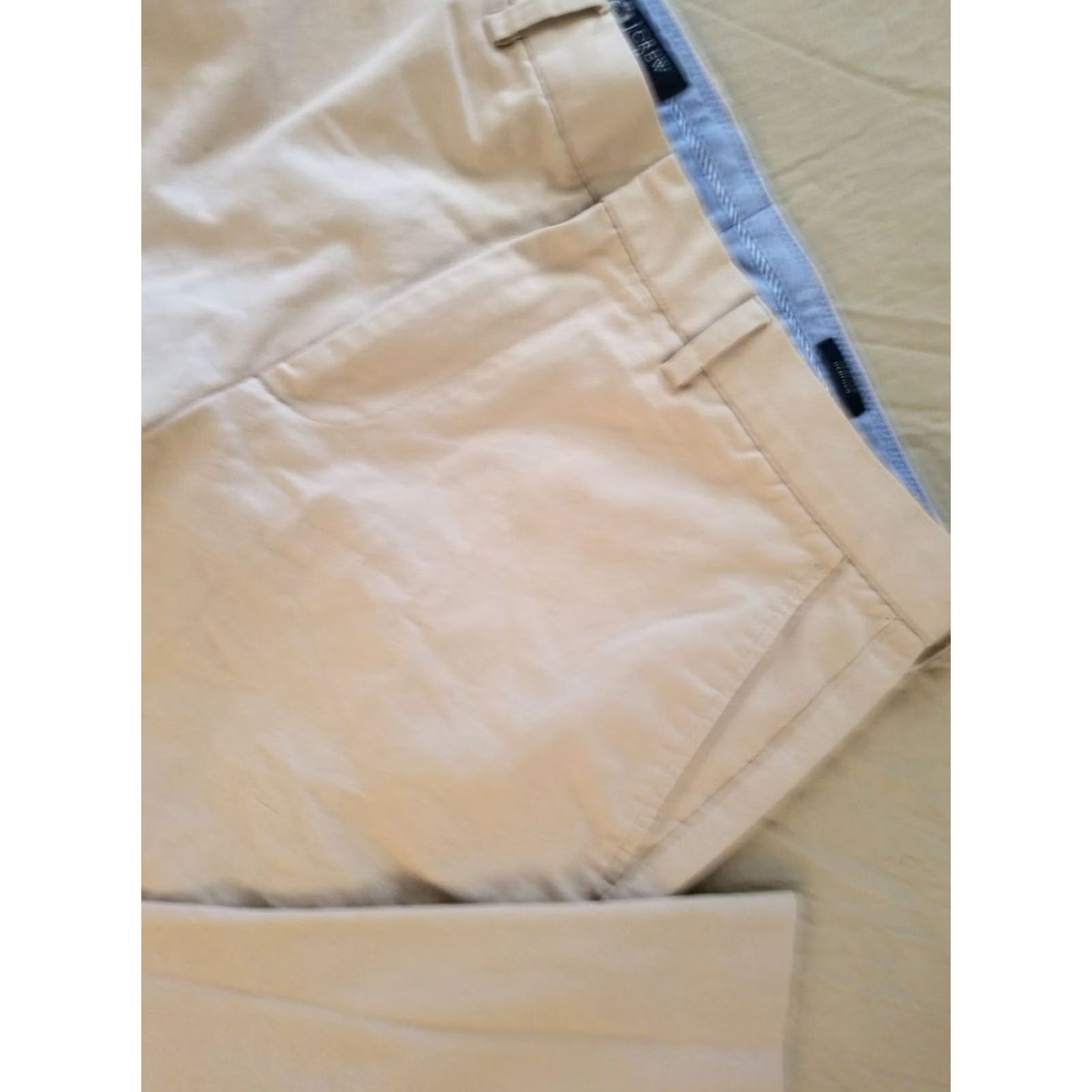 J.Crew J. Crew Pants Mens Khaki Cotton Dress Chino Trouser 34x30 34x28 Beige Size US 34 / EU 50 - 4 Thumbnail