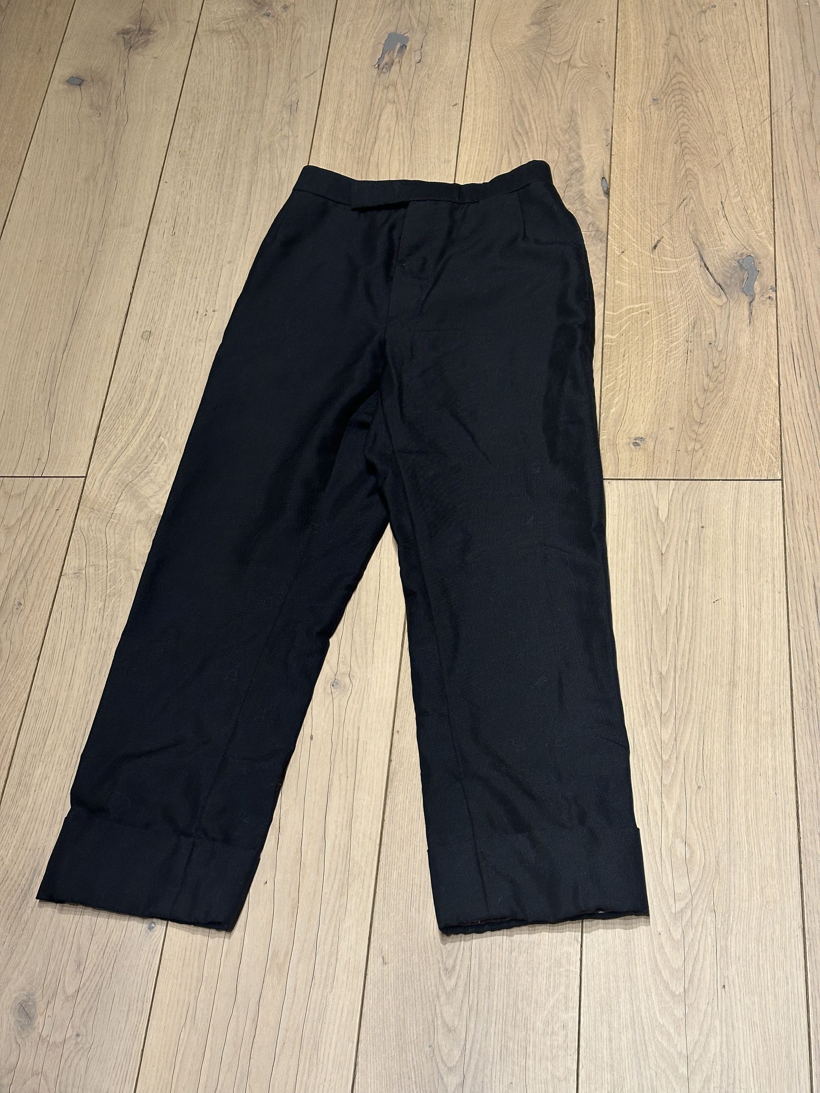 Thom Browne Thom Browne Classic Twill Back-strap Trousers - SAMPLE Size US 28 / EU 44 - 2 Thumbnail