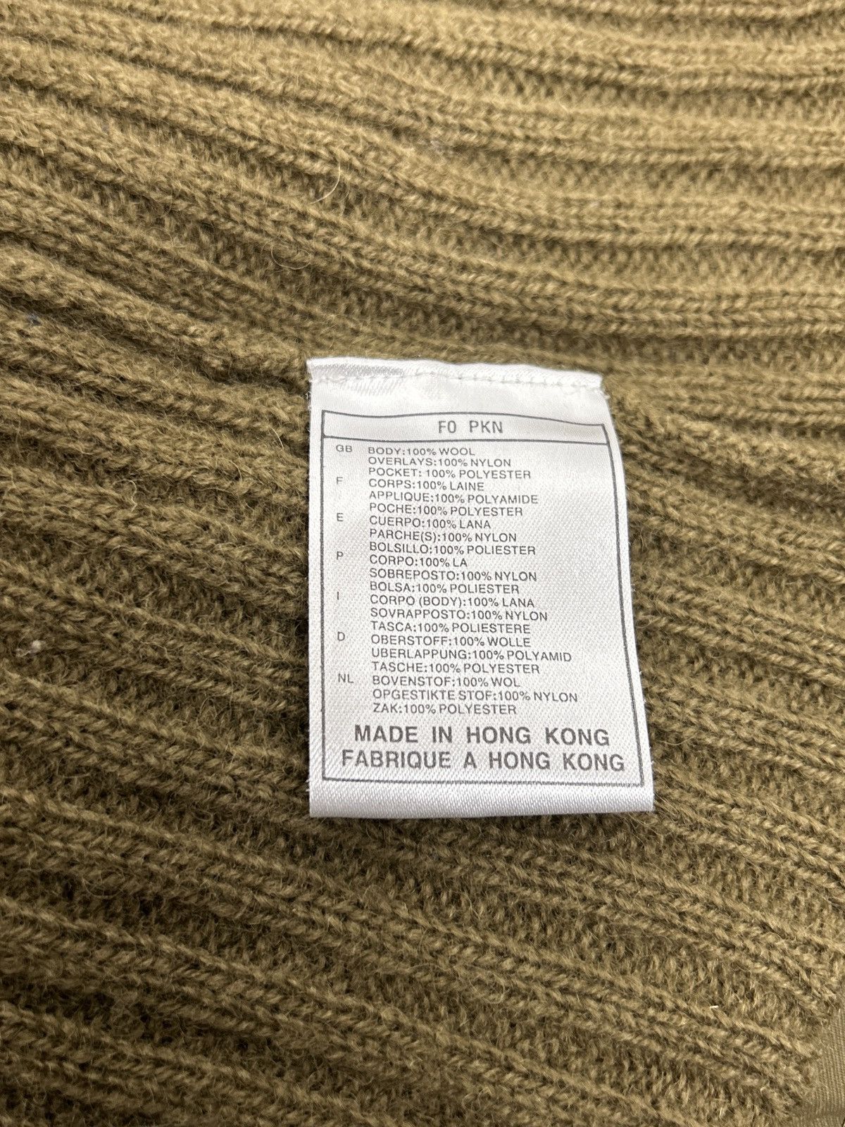 Nike Vintage Nike ACG 2 Thermal Layer Military Wool Sweater Size US M / EU 48-50 / 2 - 9 Thumbnail