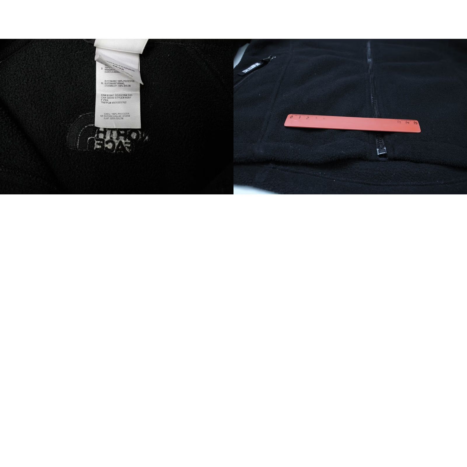 The North Face The North Face Sweatshirt Women's MEDIUM Full Zip High Neck Fleece Black Size M / US 6-8 / IT 42-44 - 8 Thumbnail