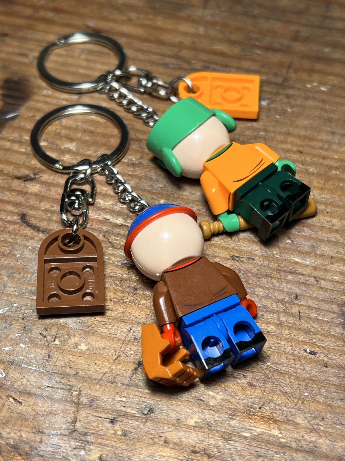 Other South Park kyle stan minifigure keychain matching keyring Size ONE SIZE - 4 Thumbnail