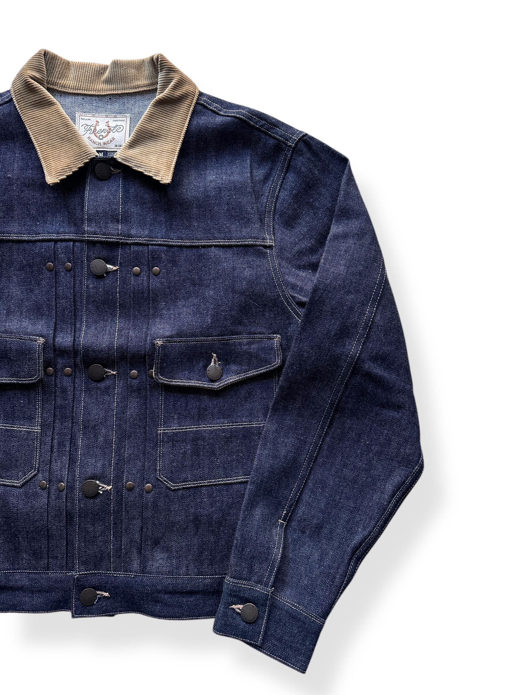 Freenote Cloth Freenote RJ-3 13 Ounce Indigo Denim SZ M Size US M / EU 48-50 / 2 - 5 Thumbnail