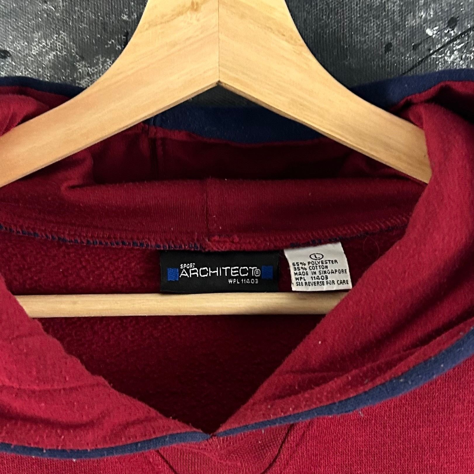 Architect Vintage 1990’s Architect stripe hoodie Size US L / EU 52-54 / 3 - 3 Thumbnail
