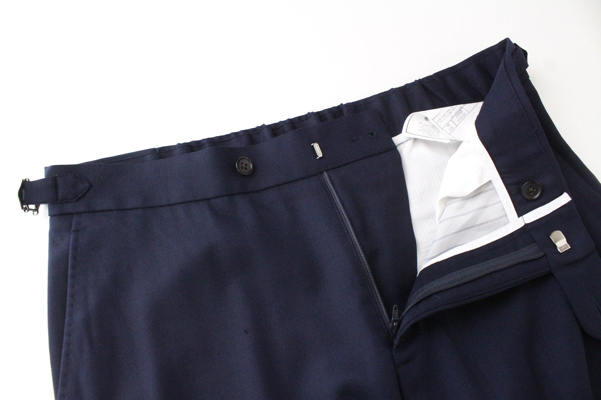 Suitsupply HAVANA UK38R Blue Wool Stretch Slim Single-Breasted 72164 Size 38R - 12 Thumbnail