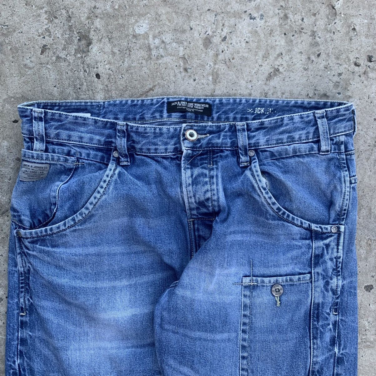 Jack & Jones Vintage Double Knee Jack & Jones Jeans Workwear Y2K W38xL34 Size US 38 / EU 54 - 6 Thumbnail