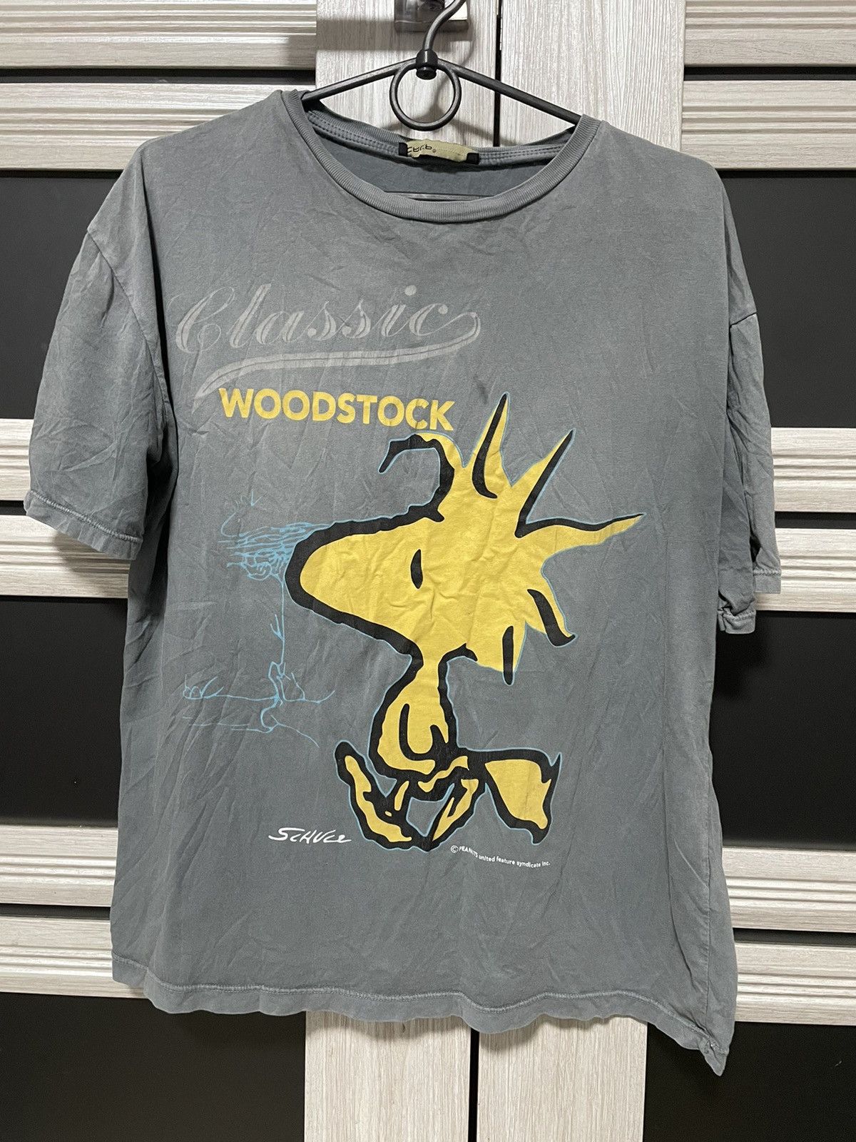 Cartoon Network Vintage Peanuts Snoopy Woodstock Cartoon Graphic Tee L Size US L / EU 52-54 / 3 - 1 Thumbnail