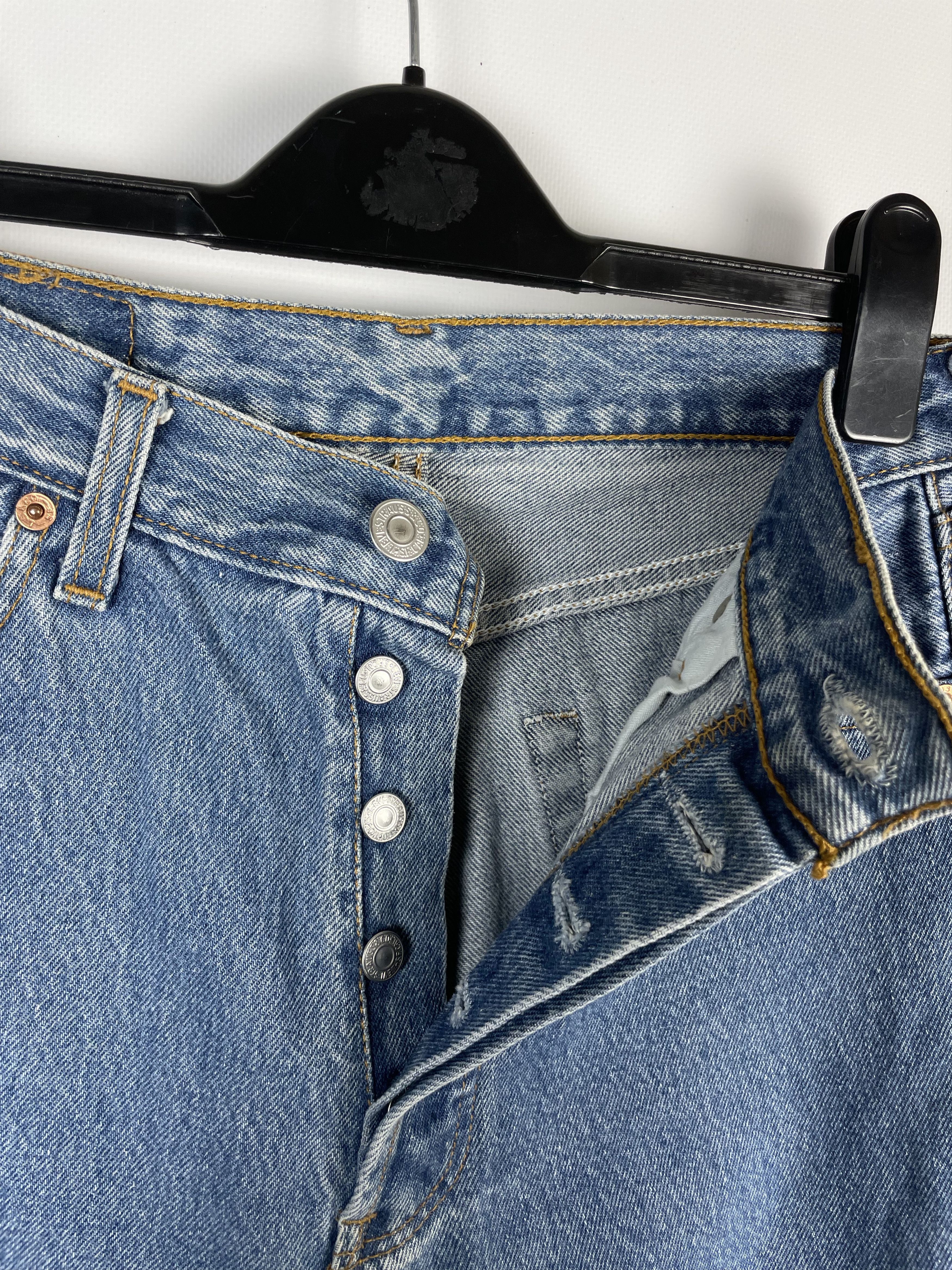 Levi's Vintage 501 90s Levi's Pants Denim Jeans Size US 30 / EU 46 - 9 Thumbnail
