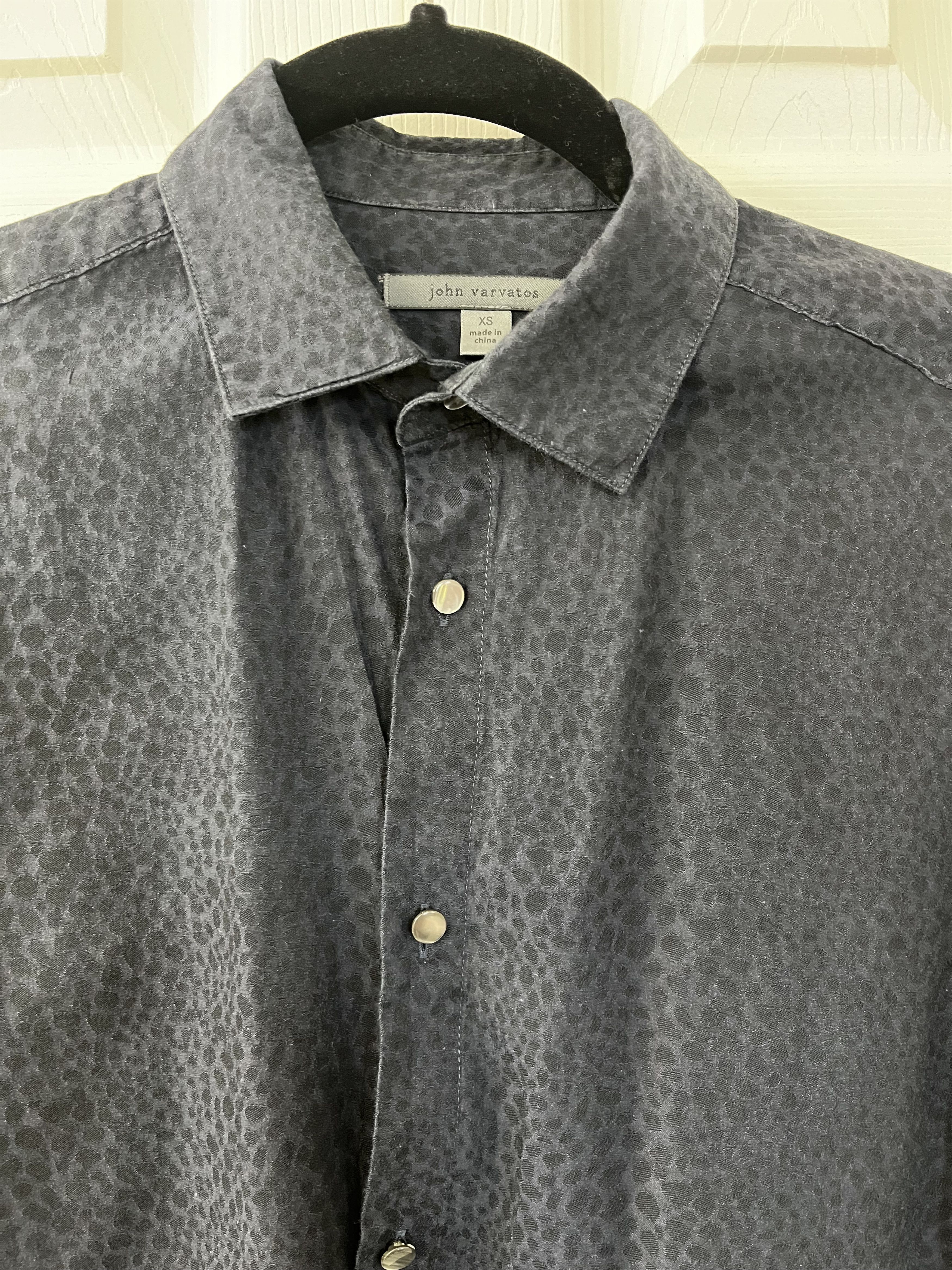 John Varvatos Collection - Navy Shirt - XS
