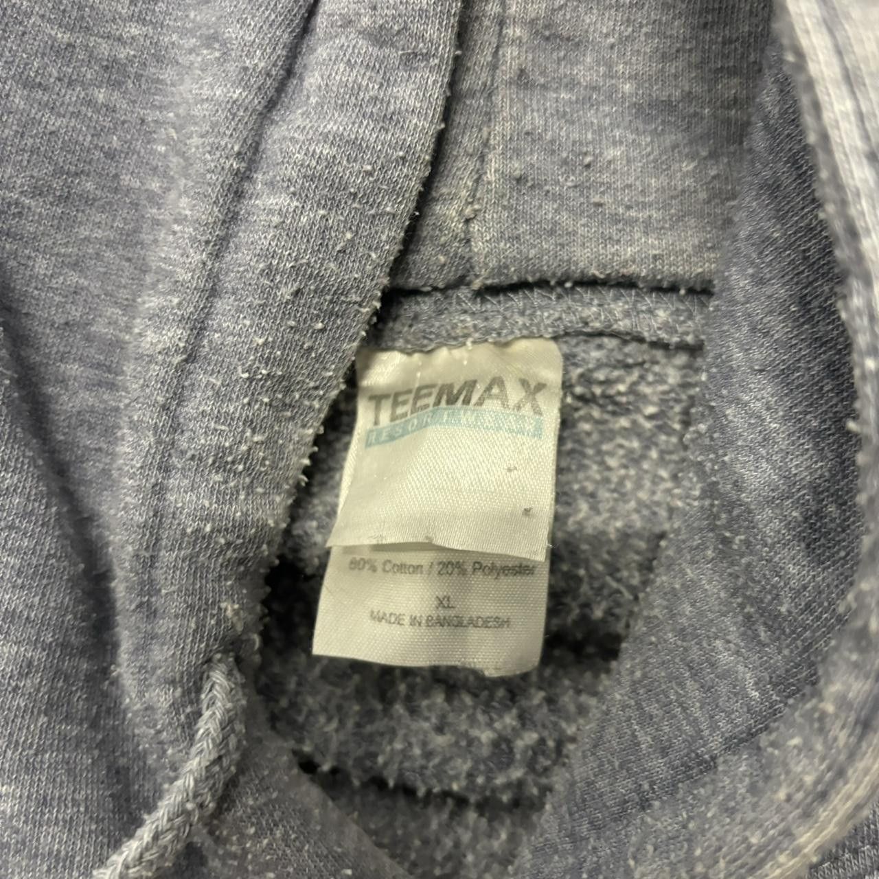Japanese Brand × Vintage Crazy Vintage Y2K/2000s Faded Blue Las Vegas Spellout Essential Hoodie! Size US XL / EU 56 / 4 - 6 Thumbnail