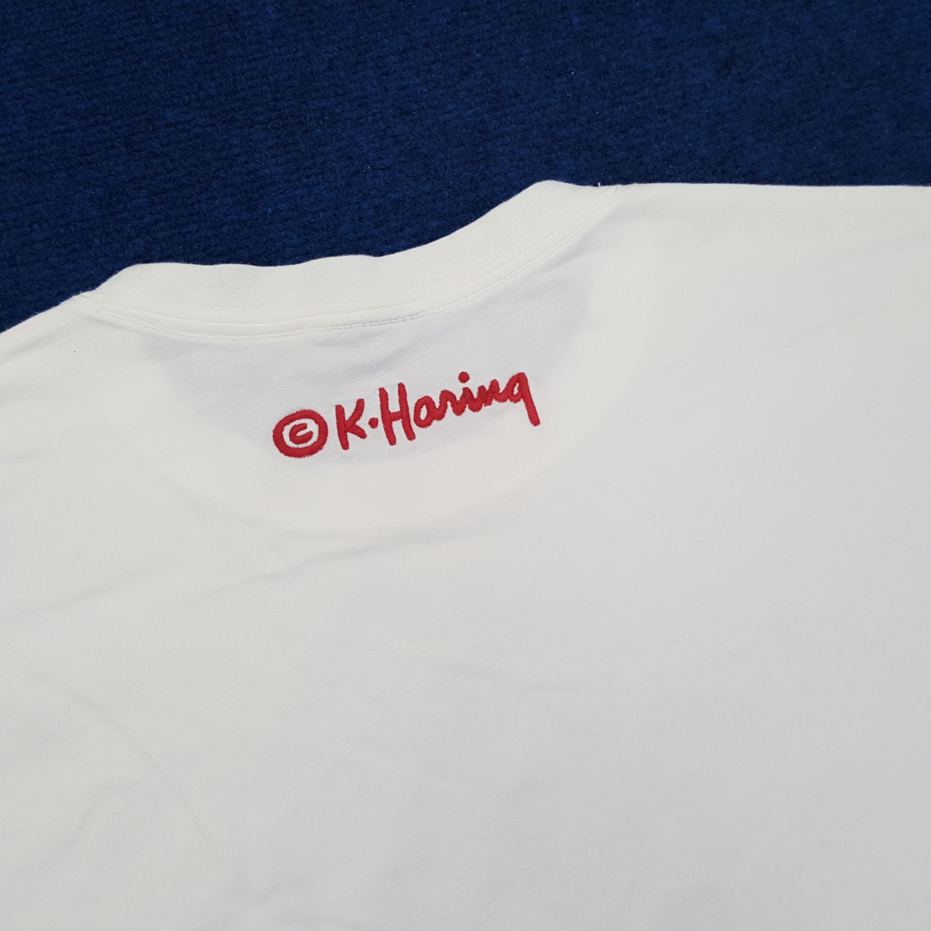 Keith Haring × Vintage Vintage Keith Haring Art Design Twerk Streetwear T-shirt Size US L / EU 52-54 / 3 - 4 Thumbnail