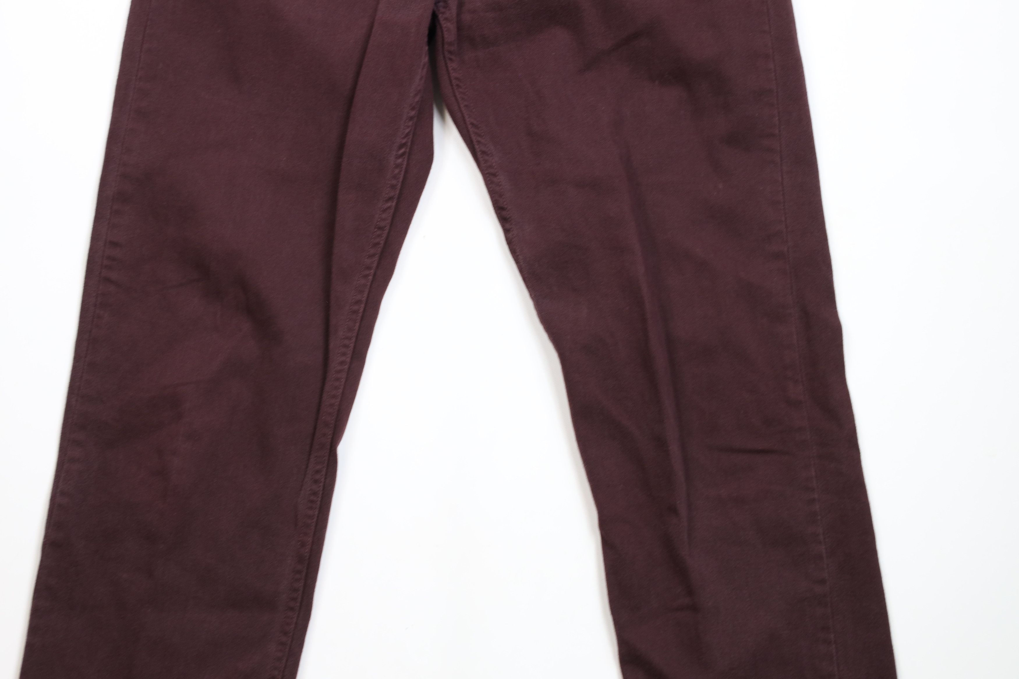 Ralph Lauren × Vintage Vintage 90s Ralph Lauren Relaxed Straight Leg Jeans Purple Size 32" / US 10 / IT 46 - 3 Thumbnail