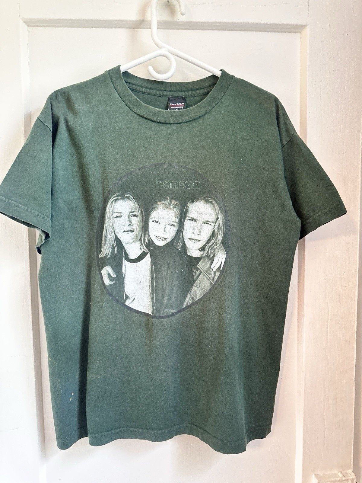 Vintage Vintage 90s Hanson Tee Shirt Medium Boy Band Size M / US 6-8 / IT 42-44 - 1 Thumbnail
