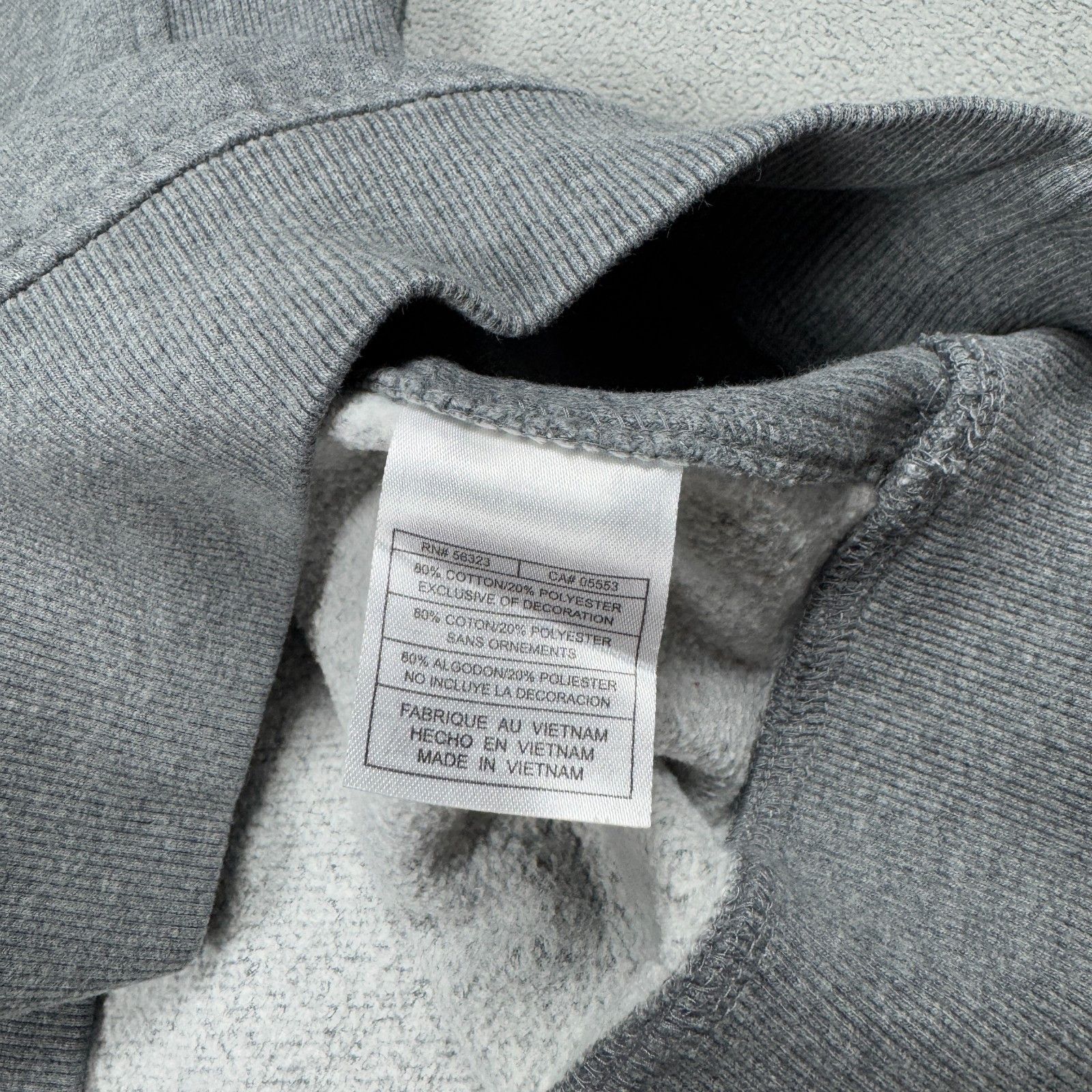 Nike Nike Sweatshirt Vintage 90s Gray CLU Football XL Size US XL / EU 56 / 4 - 12 Thumbnail