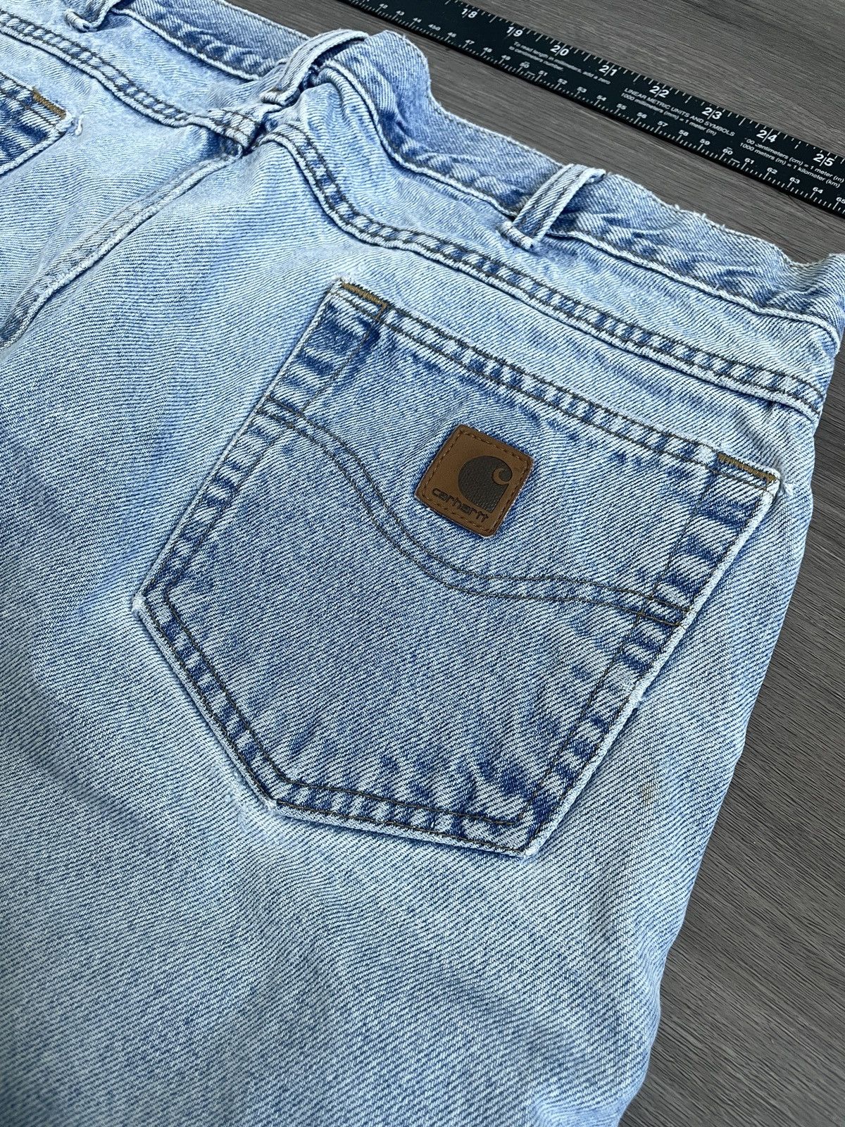 Carhartt × Vintage Carhartt “Relaxed Fit” Denim Jeans (No Sz.) Size US 38 / EU 54 - 2 Thumbnail