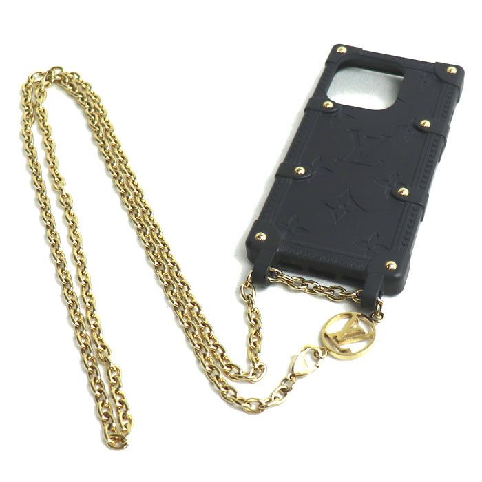 Louis Vuitton Louis Vuitton Louis Vuitton Le Trunk Monogram iPhone Case Canvas Phonecase M81997 DUTY FREE for USA Size ONE SIZE - 1 Thumbnail