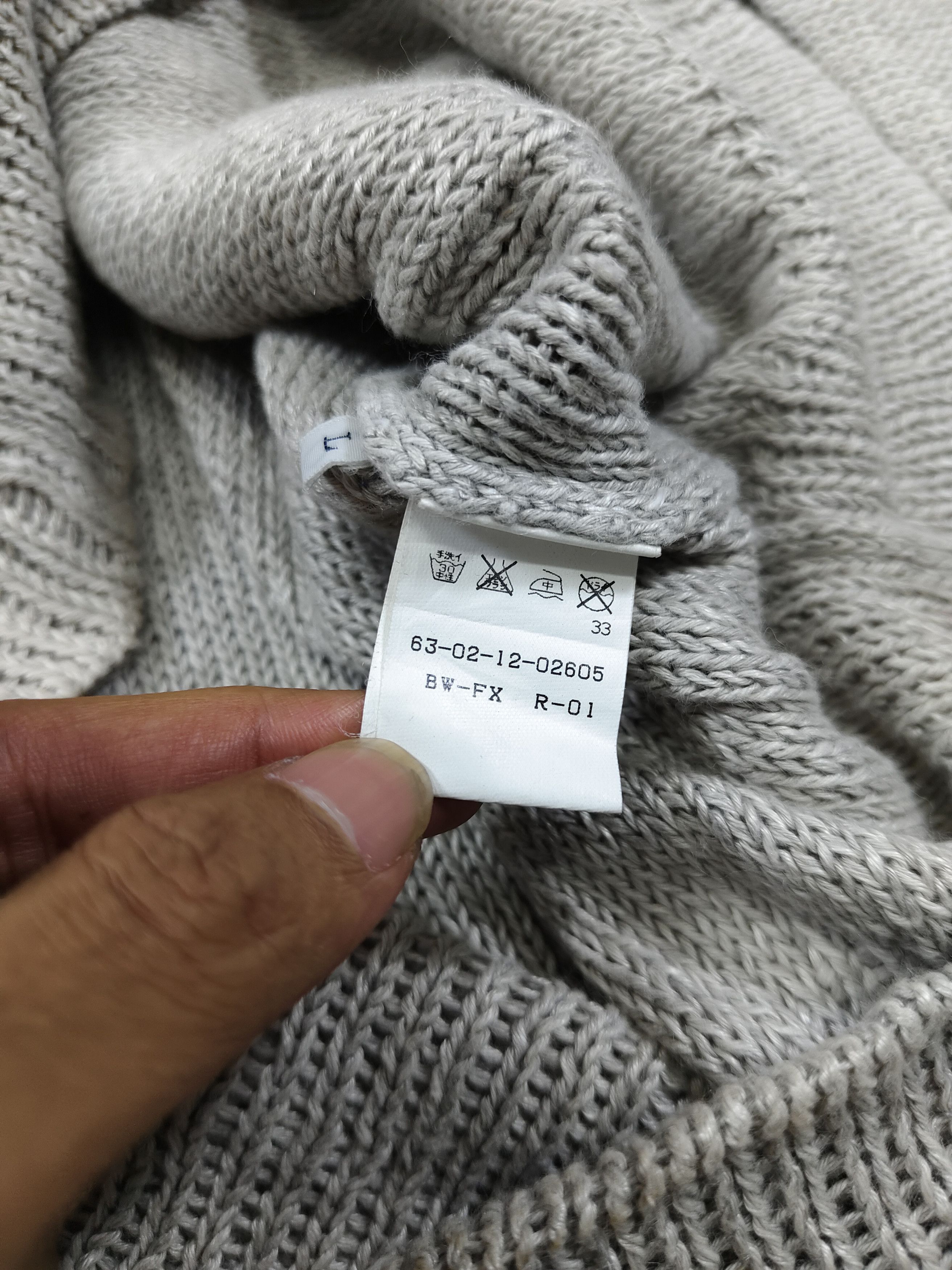 Tomorrowland 🇯🇵 Tomorrowland Tricot Rayon Asymmetric Knitted Cardigan Size US L / EU 52-54 / 3 - 6 Thumbnail