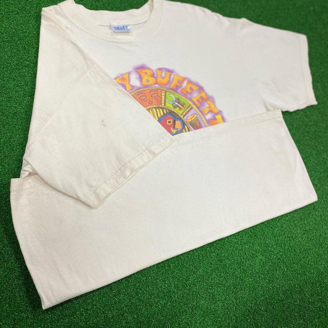 Band Tees Jimmy Buffet VTG #SKU-A65 DP Size US L / EU 52-54 / 3 - 5 Thumbnail