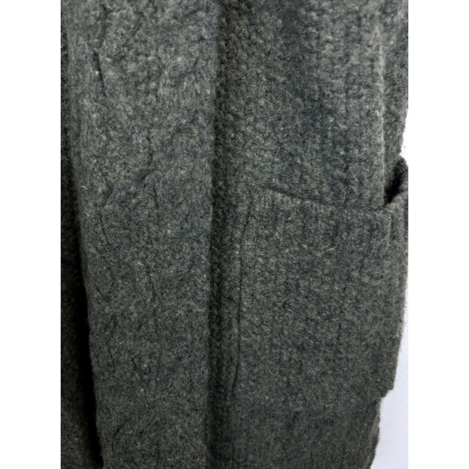 Eddie Bauer Eddie Bauer Cardigan Sweater Vest Womens L Green Cable Knit Open Capsule Minimal Size L / US 10 / IT 46 - 5 Thumbnail
