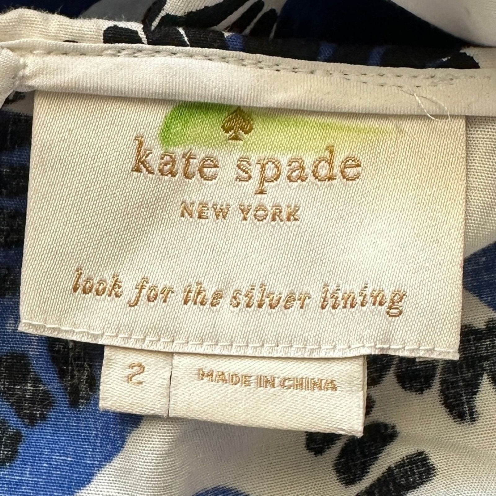 Kate Spade KATE SPADE Stamped Dots Fit & Flare Empire Waist Dress Size XS / US 0-2 / IT 36-38 - 9 Thumbnail