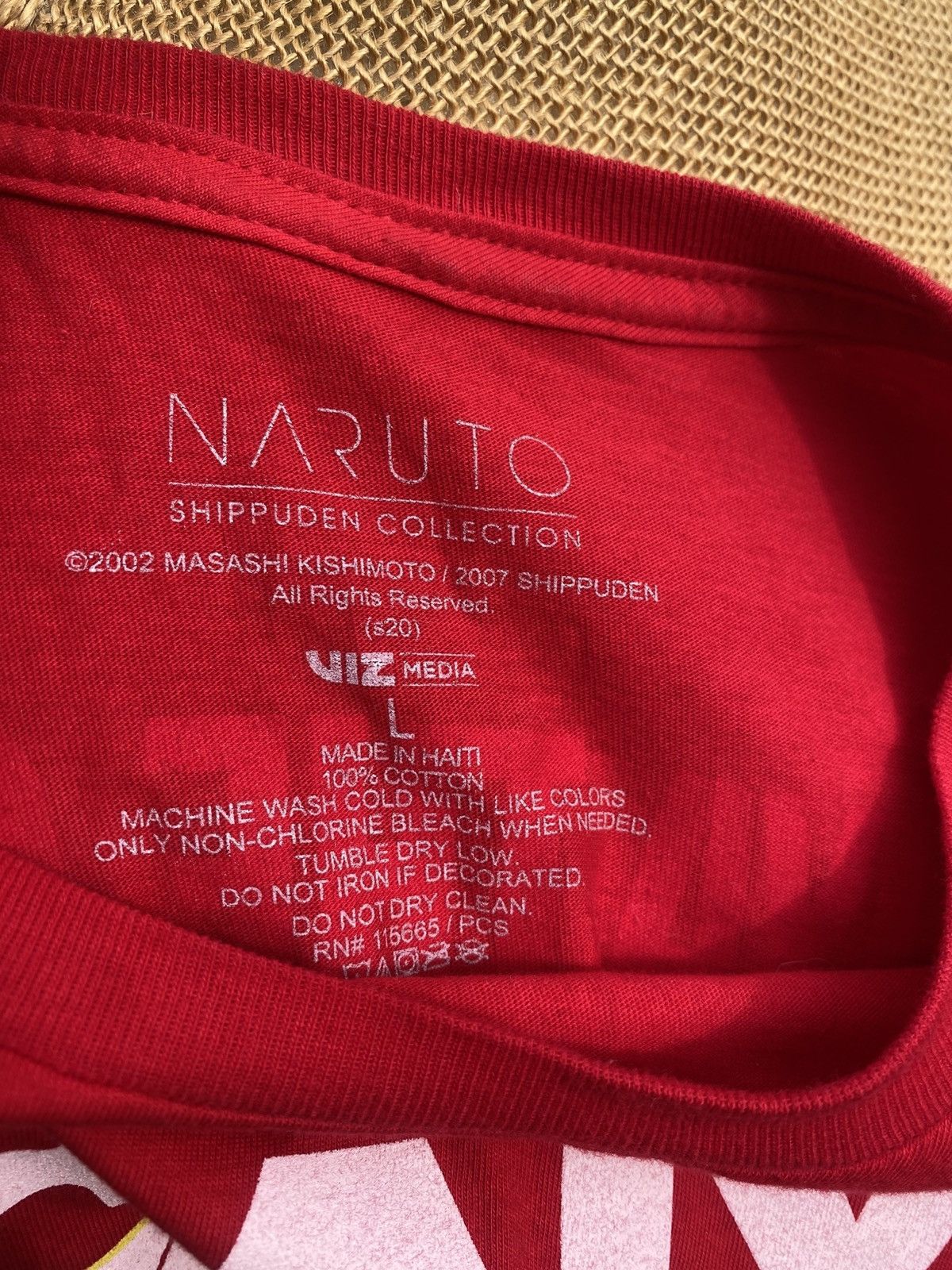 Other Jiraiya The Galiant Naruto Shippuden Anime Men’s T Red L Size US L / EU 52-54 / 3 - 7 Thumbnail