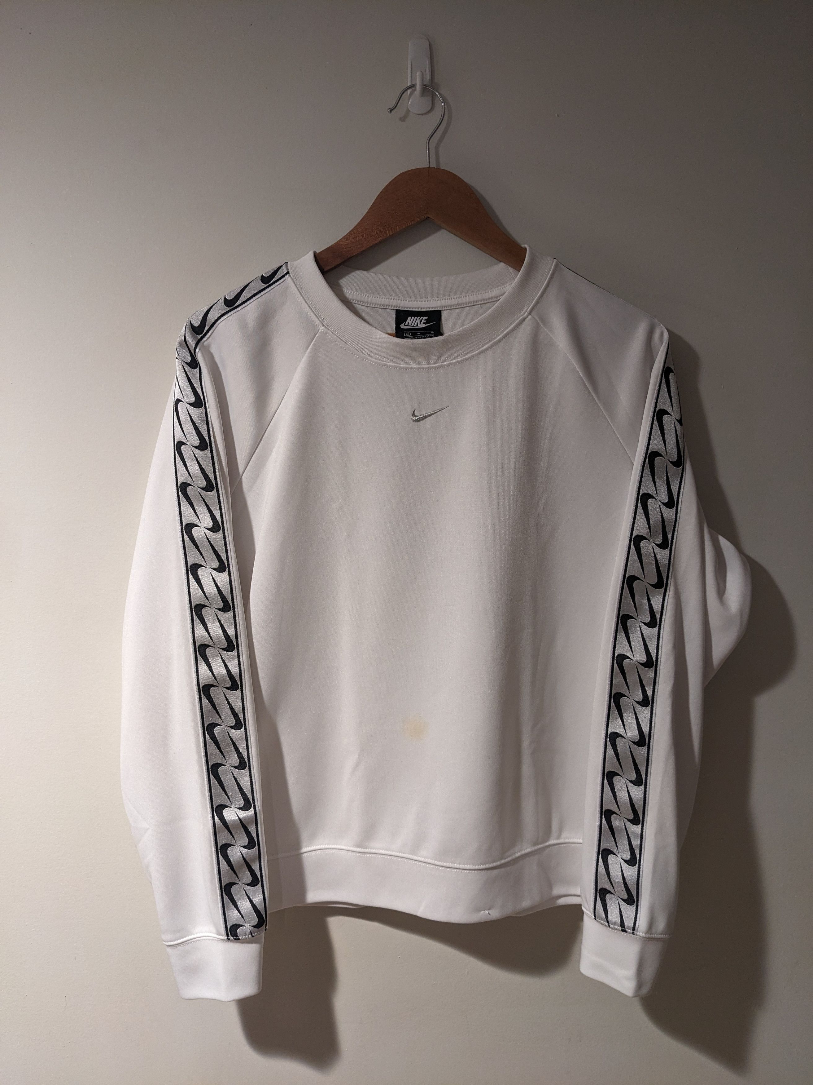 Nike × Vintage Vintage Y2K Nike Center Swoosh Medium Thermal Long-Sleeve Size US M / EU 48-50 / 2 - 1 Thumbnail