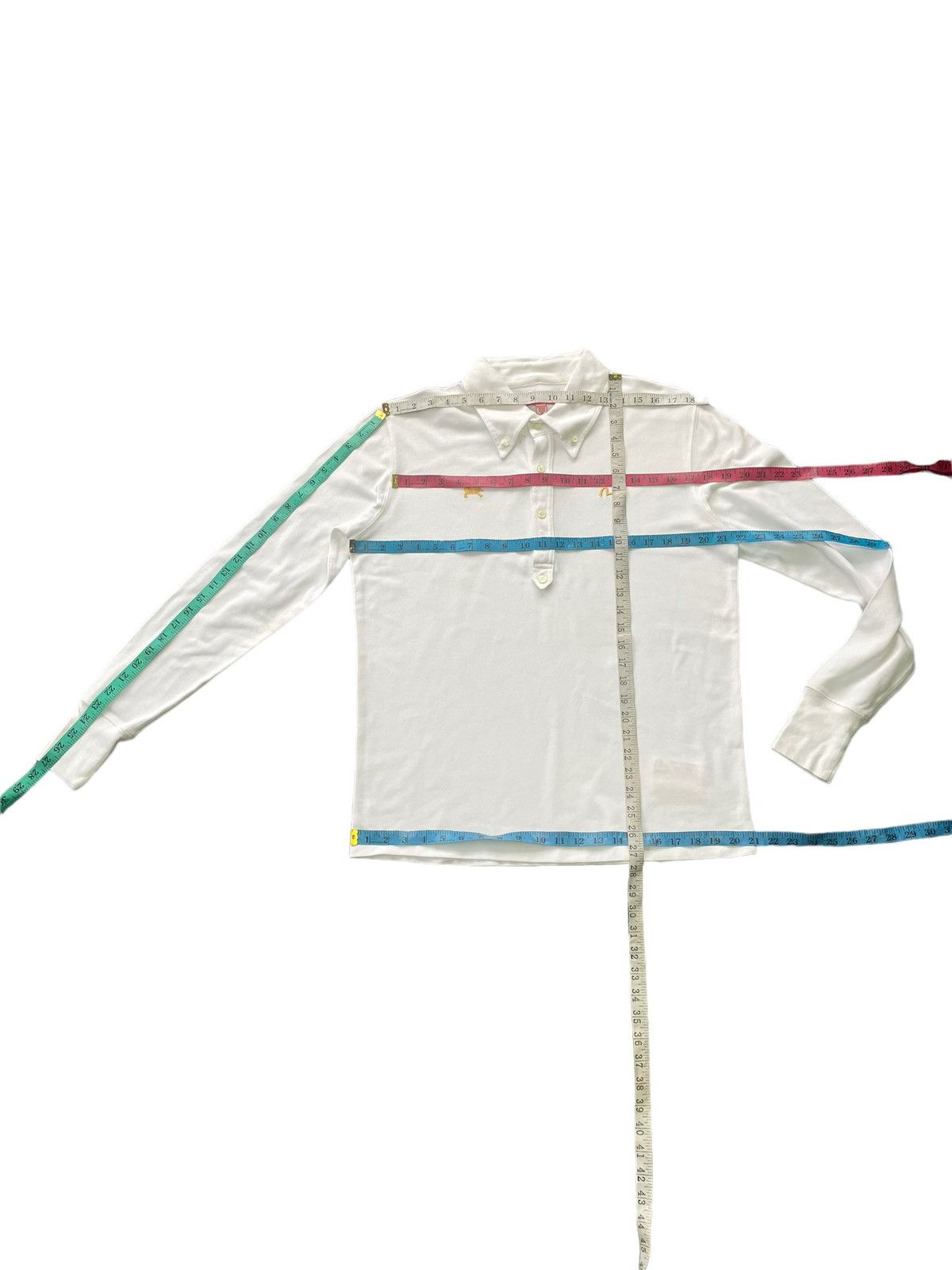 Evisu Evisu Yamane Polo Long Sleave Size US L / EU 52-54 / 3 - 13 Thumbnail