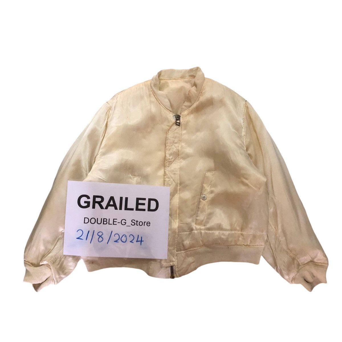Japanese Brand × Vintage 📌VINTAGE FLY BOMBER JACKET GALLERY SEAMORE ISSEY MIYAKE Size US M / EU 48-50 / 2 - 1 Thumbnail
