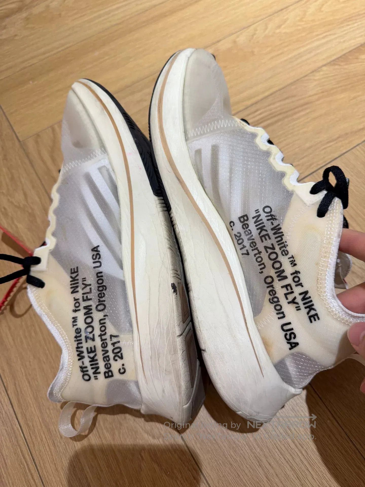 Off-White nike zoom fly off white virgil sneaker. Size US 10 / EU 43 - 5 Thumbnail