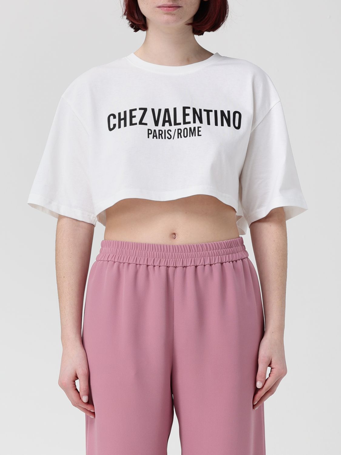 Valentino Valentino T-Shirt Woman Ivory Size S / US 4 / IT 40 - 1 Thumbnail