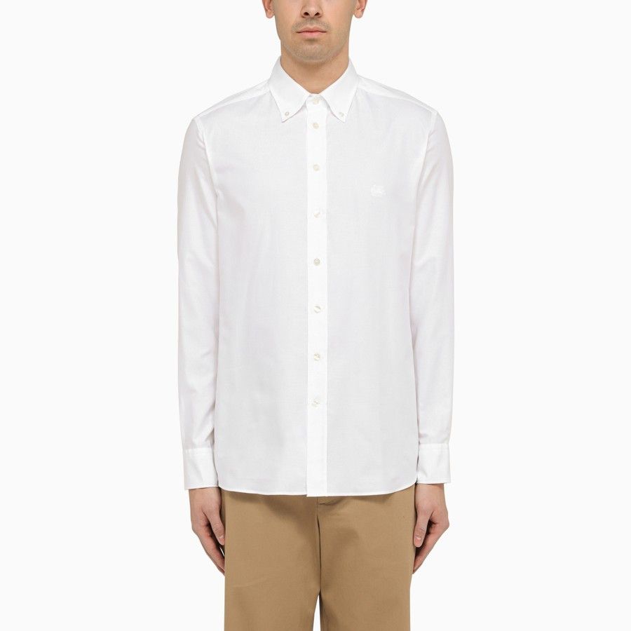 image of Etro O1D2Blof0424 Button Shirt In White, Men's (Size Small)