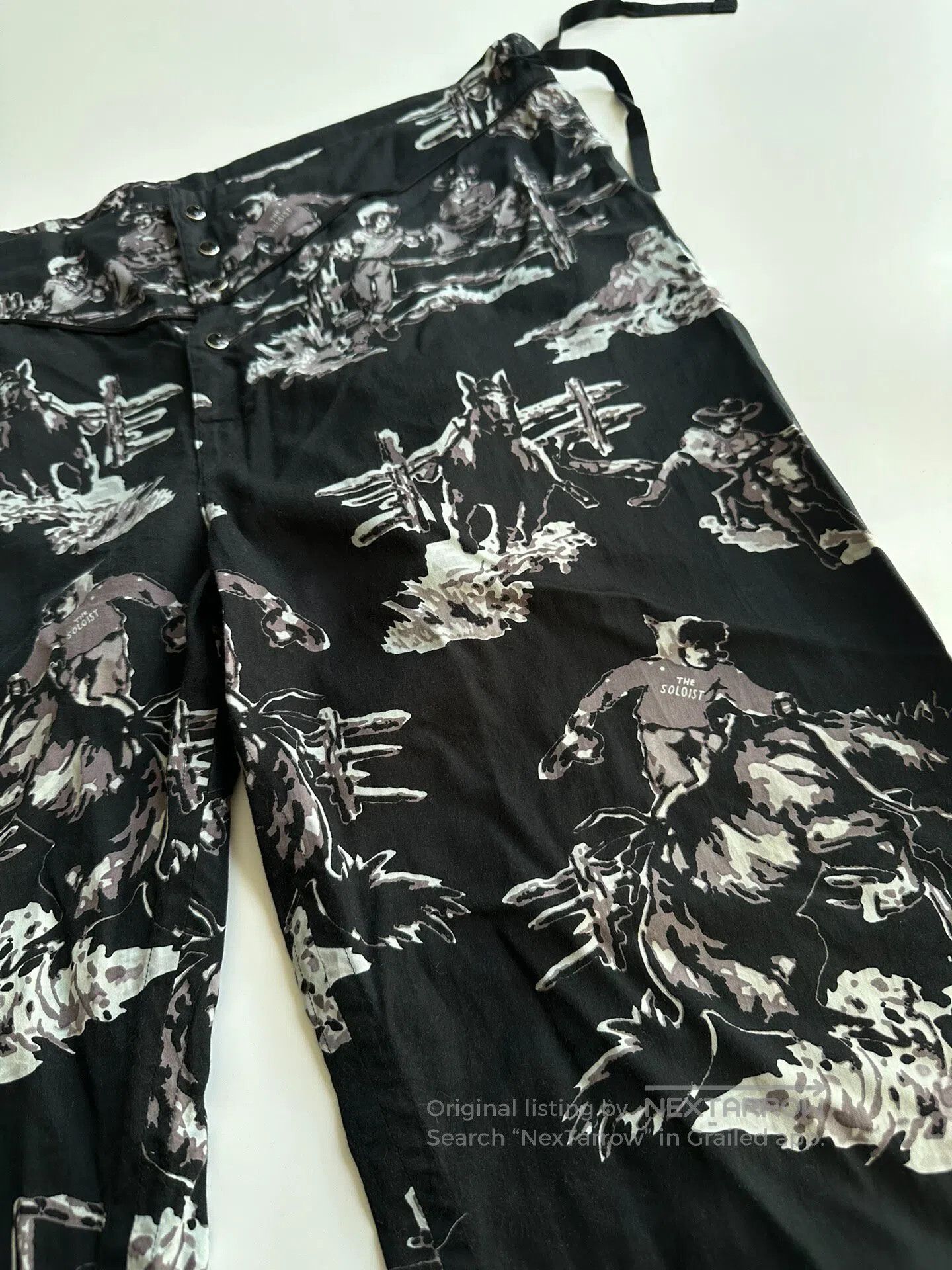 Takahiromiyashita The Soloist. takahiromiyashita thesoloist 17SS Wrangler printed long pa Size US 28 / EU 44 - 4 Thumbnail
