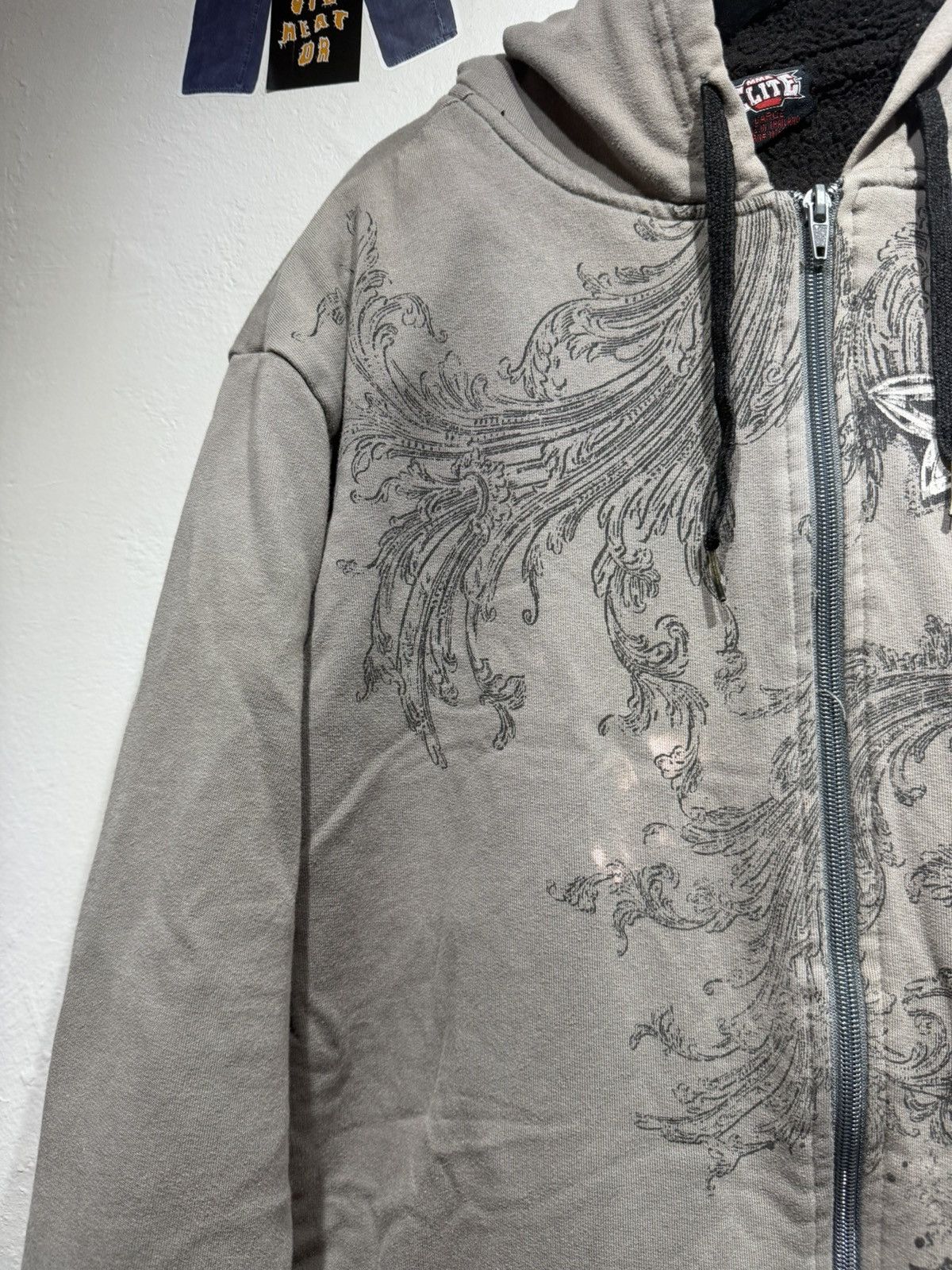 Vintage Vintage Y2k MMA Elite hoodie Size US L / EU 52-54 / 3 - 5 Thumbnail