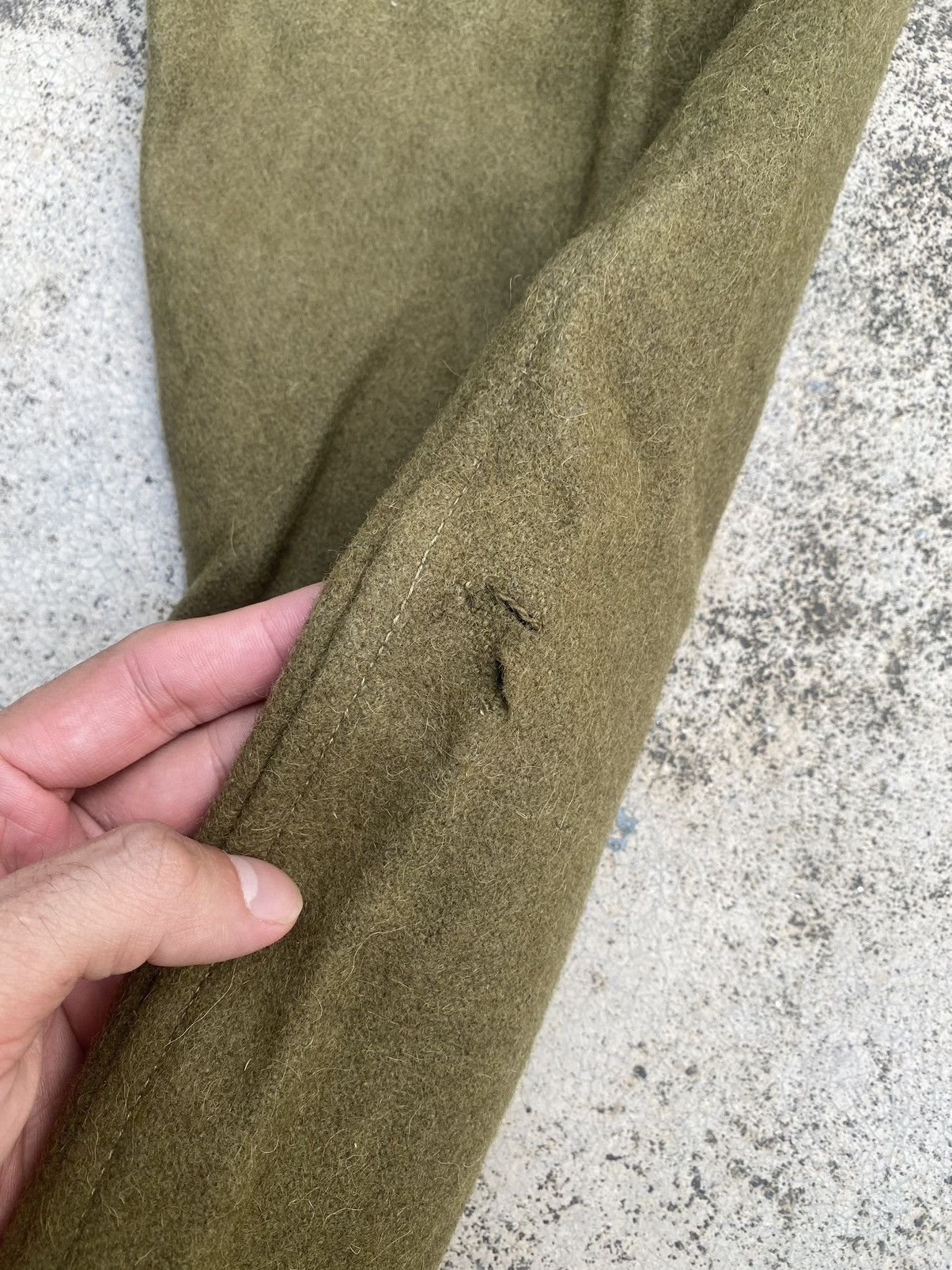 Third & Army × Vintage Vintage 40s Soviet Union Russia Army Military Wool Pants Size US 30 / EU 46 - 9 Thumbnail