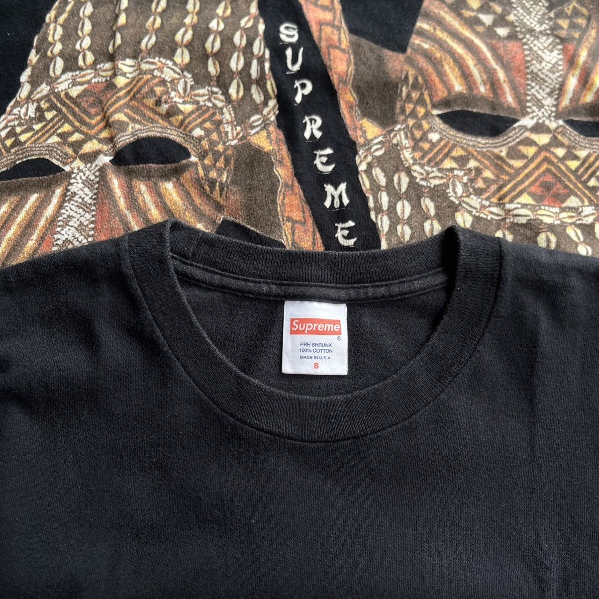 Supreme FW14 Supreme African Mask tee Size US S / EU 44-46 / 1 - 8 Thumbnail