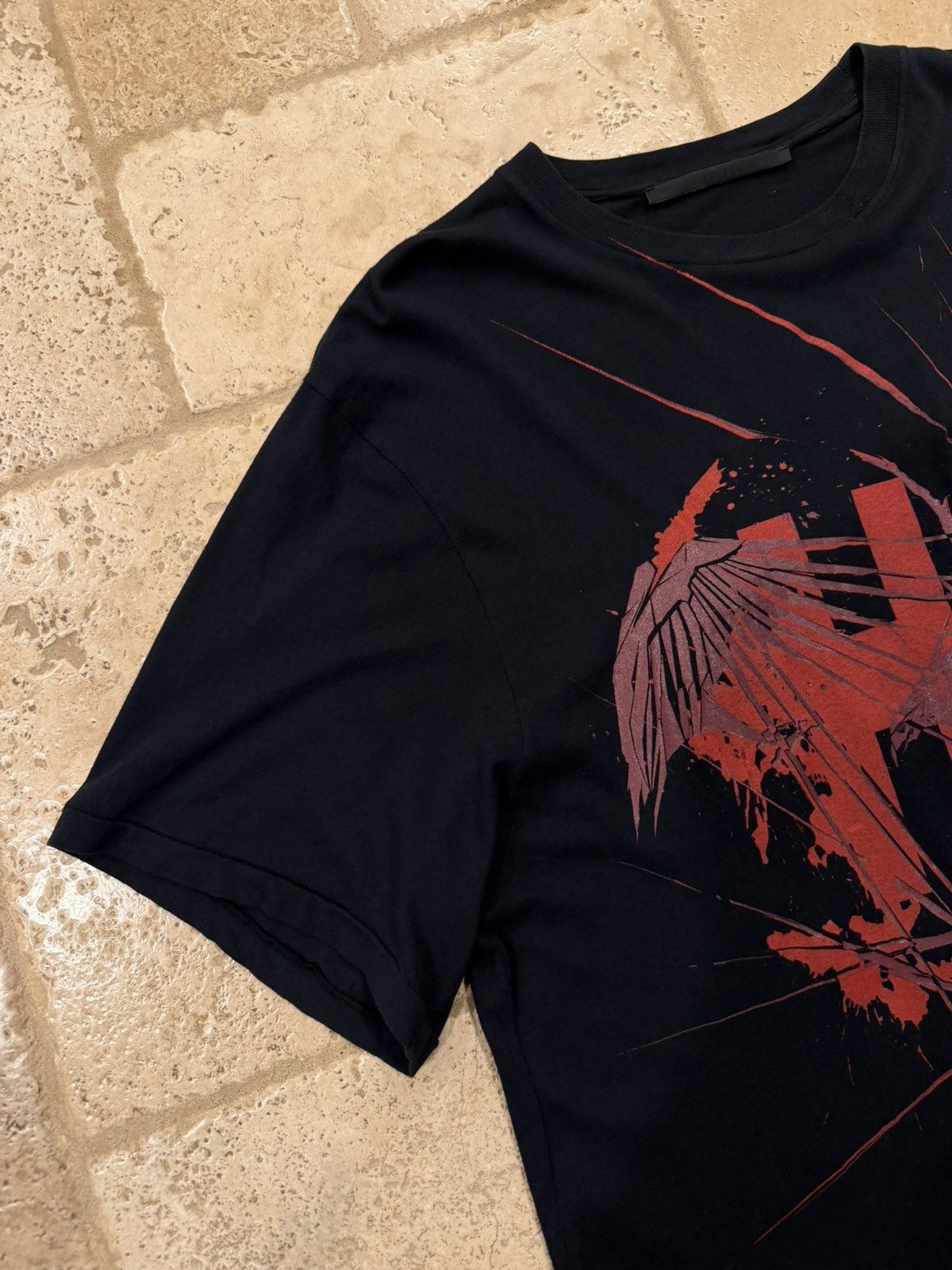 Haider Ackermann Haider Ackermann Oversize HA Black Reversible Pocket T-Shirt Size US S / EU 44-46 / 1 - 8 Thumbnail