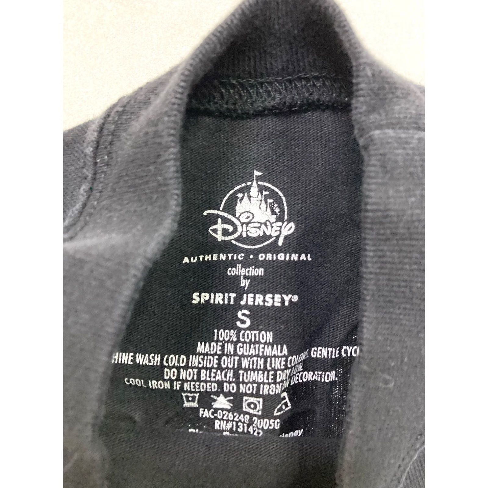 Disney Walt Disney World Spirit Jersey Graphic T-shirt Women Small Black Long Sleeve Size S / US 4 / IT 40 - 7 Thumbnail