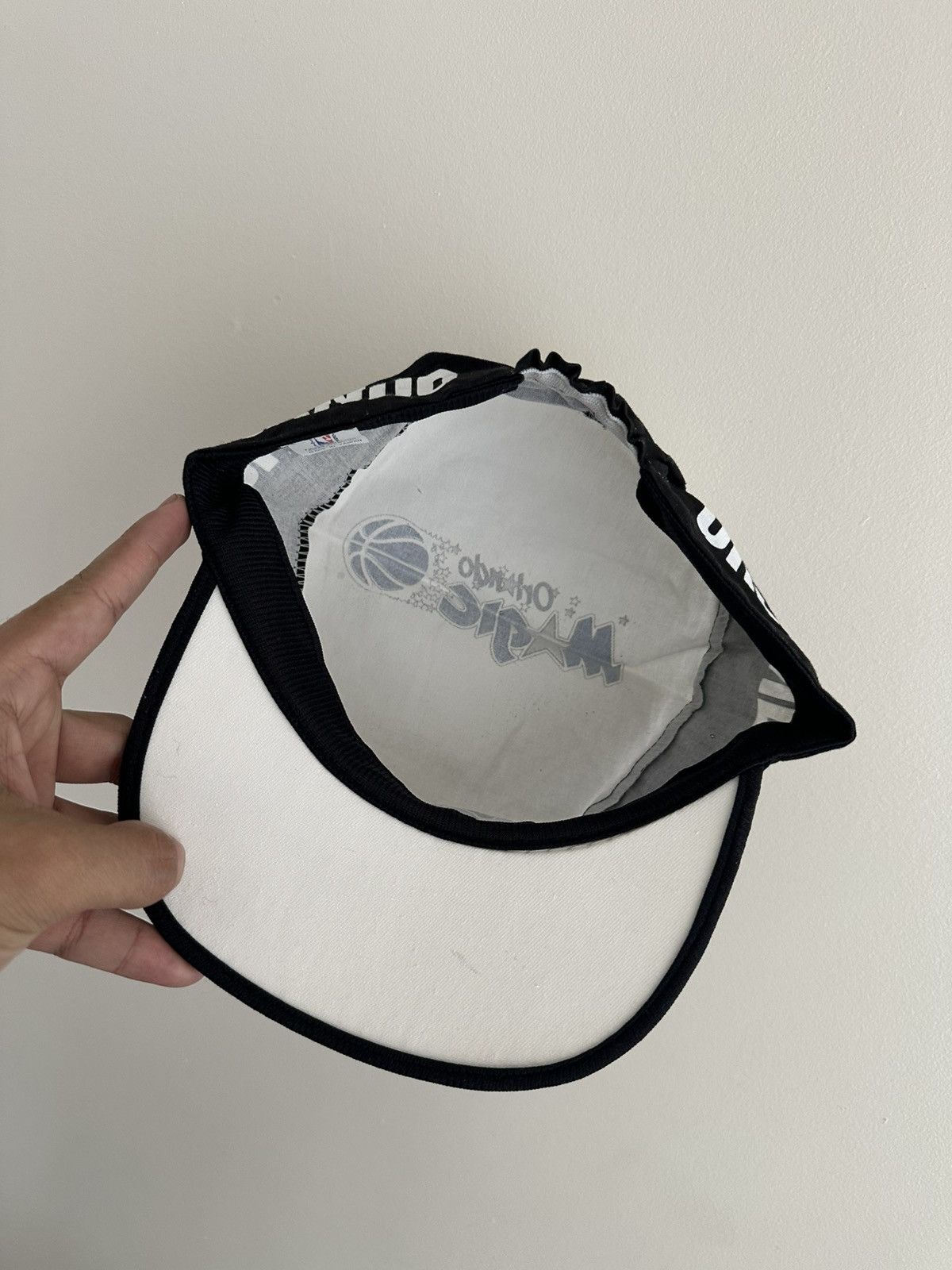 NBA × Twins Enterprise Inc. × Vintage Vintage 1980's Orlando Magic Painter’s Hat Twins Ent..Inc Size ONE SIZE - 12 Thumbnail