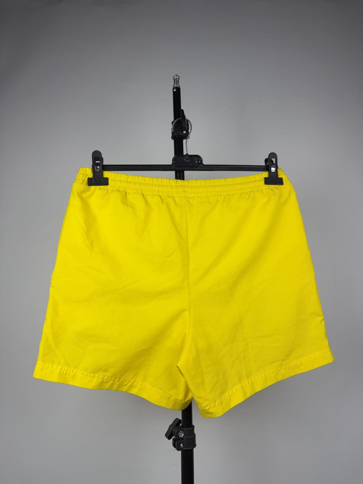 Adidas Vintage 90s Adidas Yellow 3-Stripes Swim Running Shorts S Size US 30 / EU 46 - 5 Thumbnail