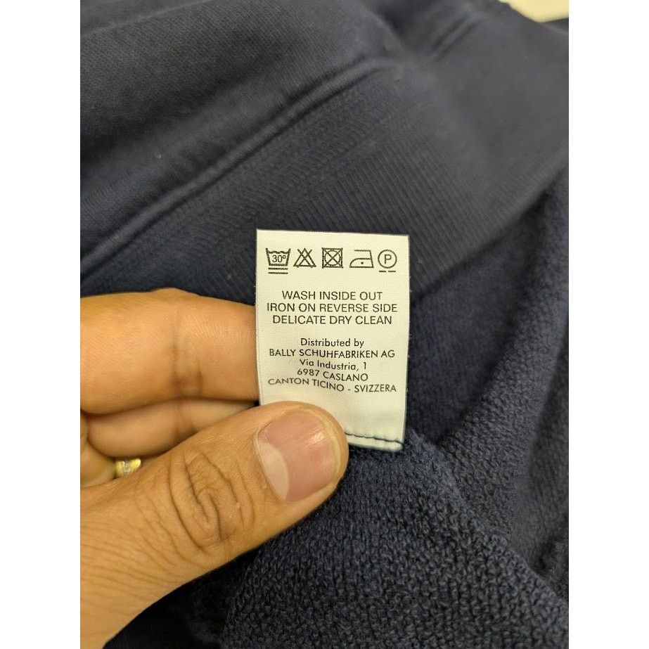 Bally o1rshd1 CC20 Sweatshirts in Navy Blue Size US M / EU 48-50 / 2 - 11 Thumbnail