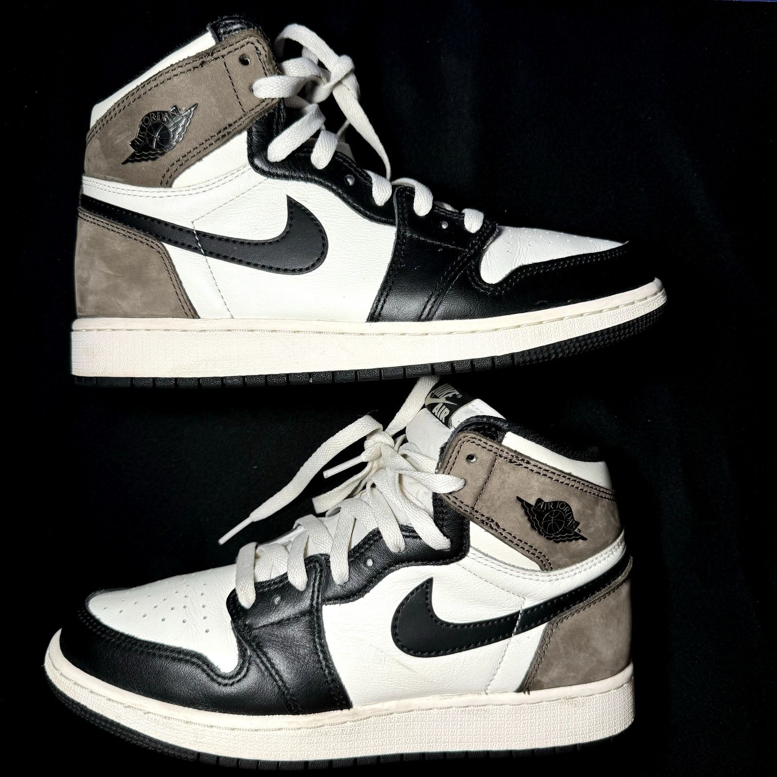 Jordan Brand × Nike Size 7 - Nike Air Jordan 1 Retro High OG GS Dark Mocha Size US 7 / EU 40 - 3 Thumbnail