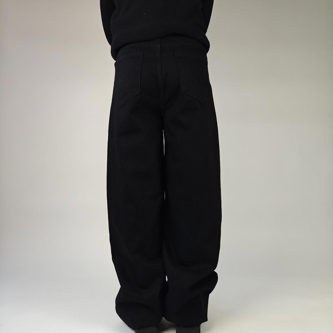 Other Japanese Black Wide Leg Jeans Size US 32 / EU 48 - 6 Thumbnail