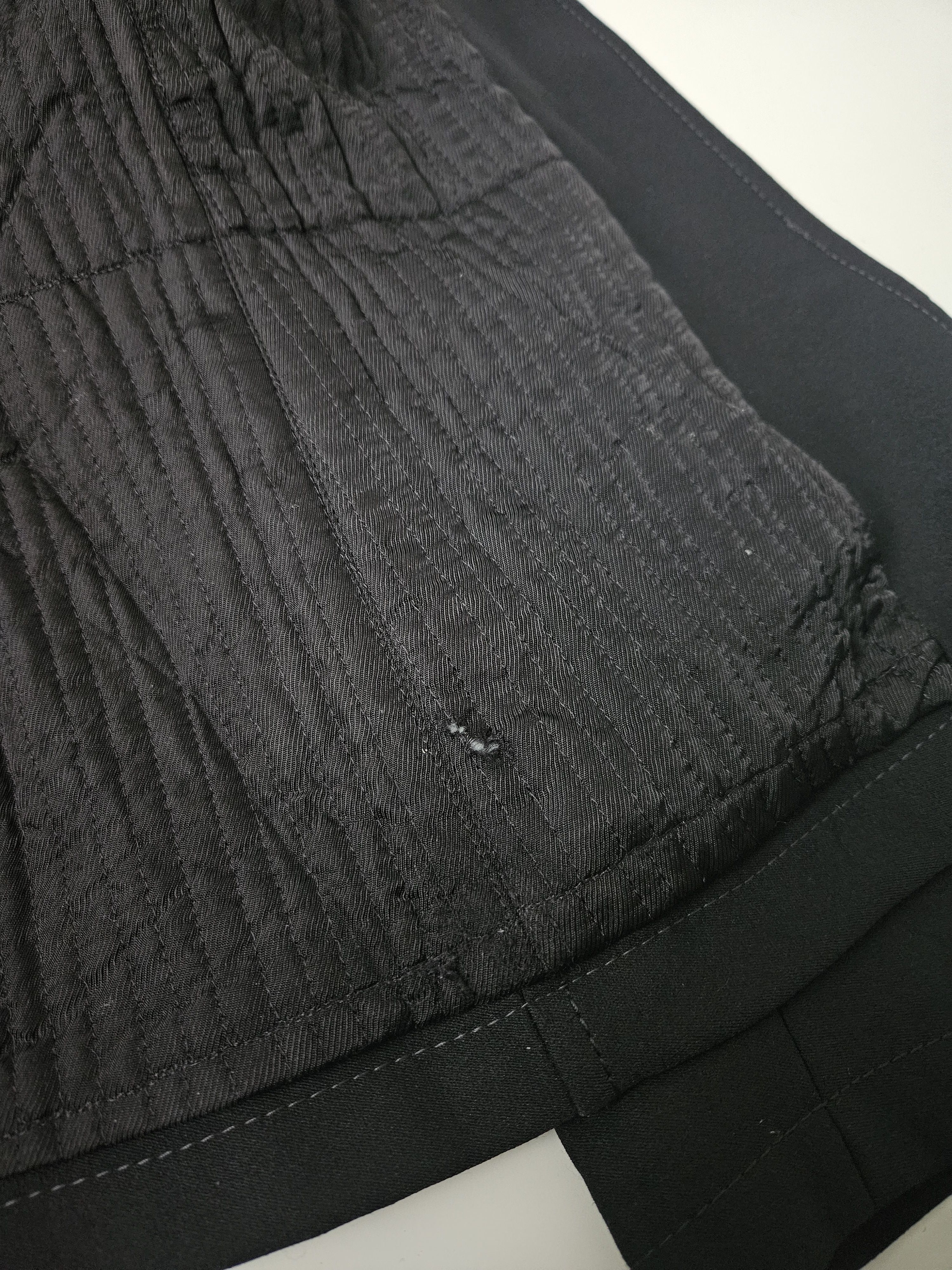 Prada Archive 90s prada nylon blazer jacket with padded shoulders Size S / US 4 / IT 40 - 16 Thumbnail