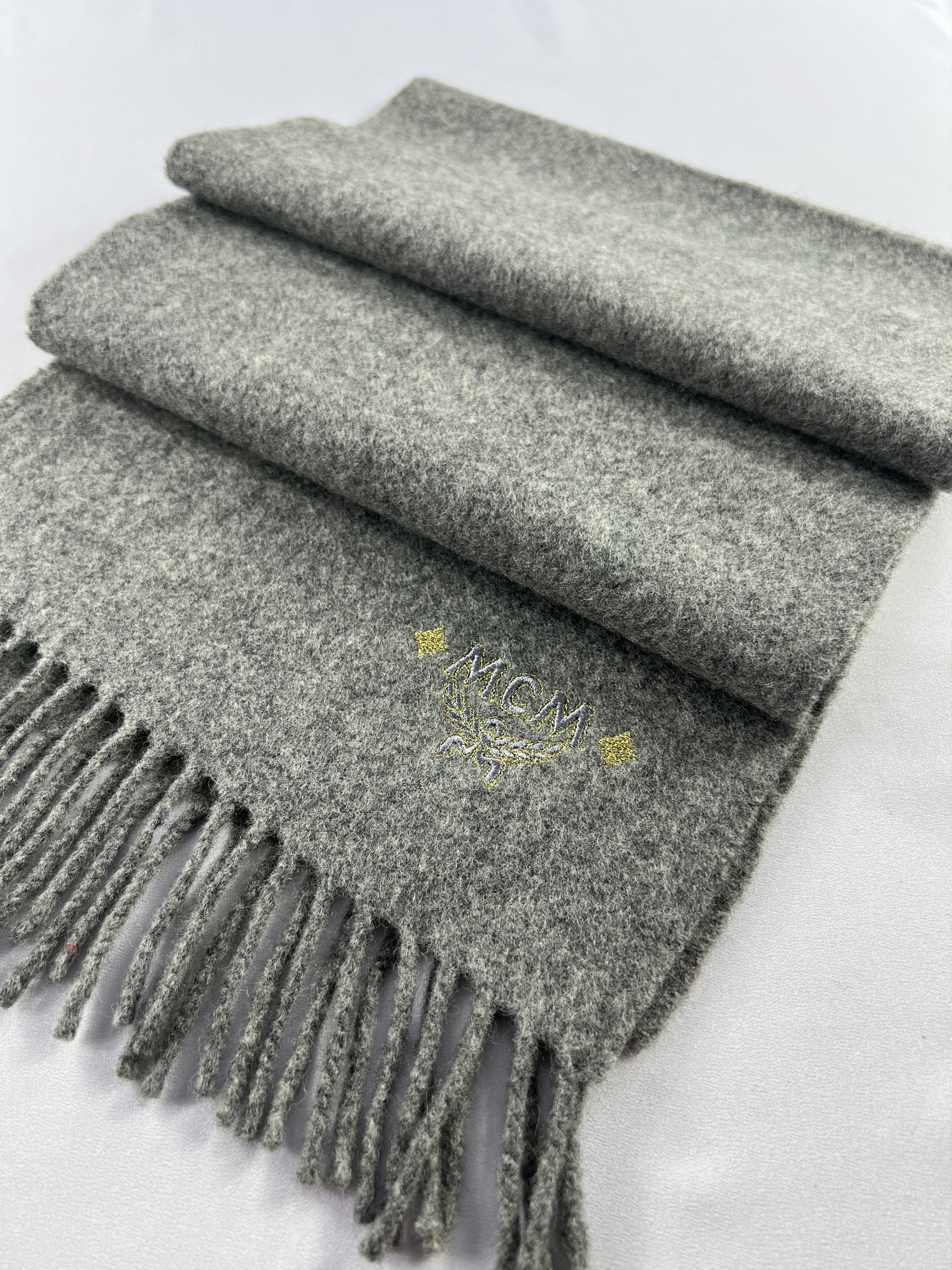 MCM MCM Wool Scarf / Muffler / Neckwear P984 Size ONE SIZE - 2 Thumbnail