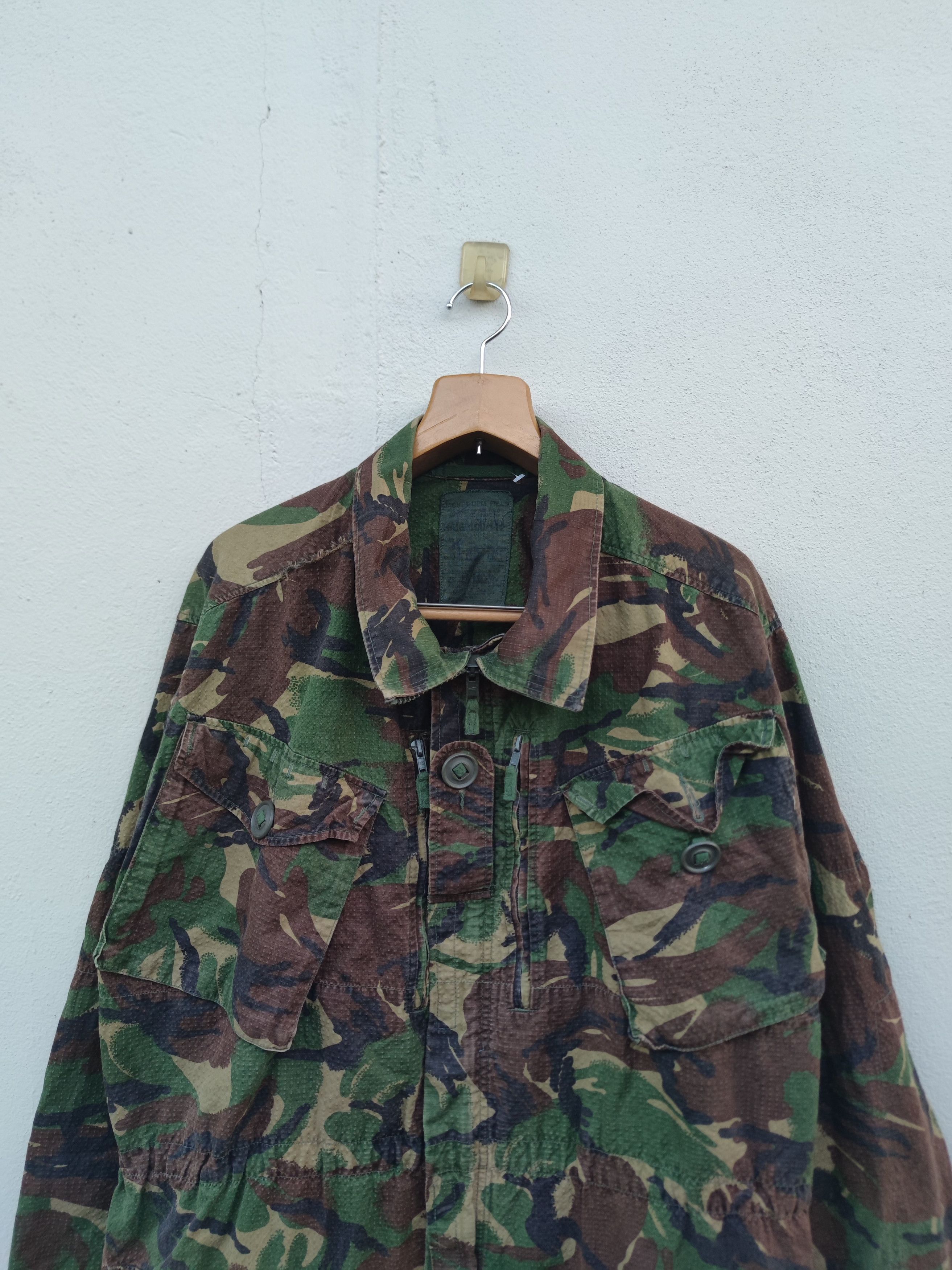 Vintage Vintage British Army DPM Camouflage Jacket Size US XL / EU 56 / 4 - 2 Thumbnail